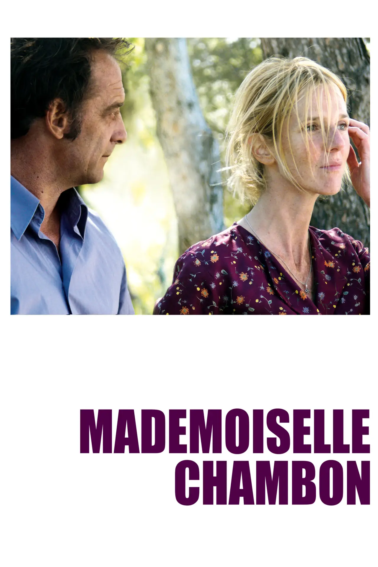 Movie poster "Mademoiselle Chambon"