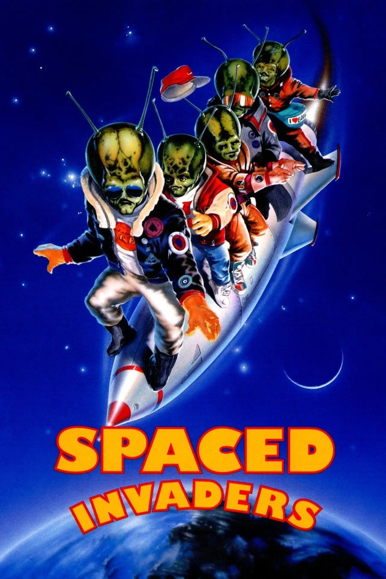 Movie poster "Spaced Invaders"