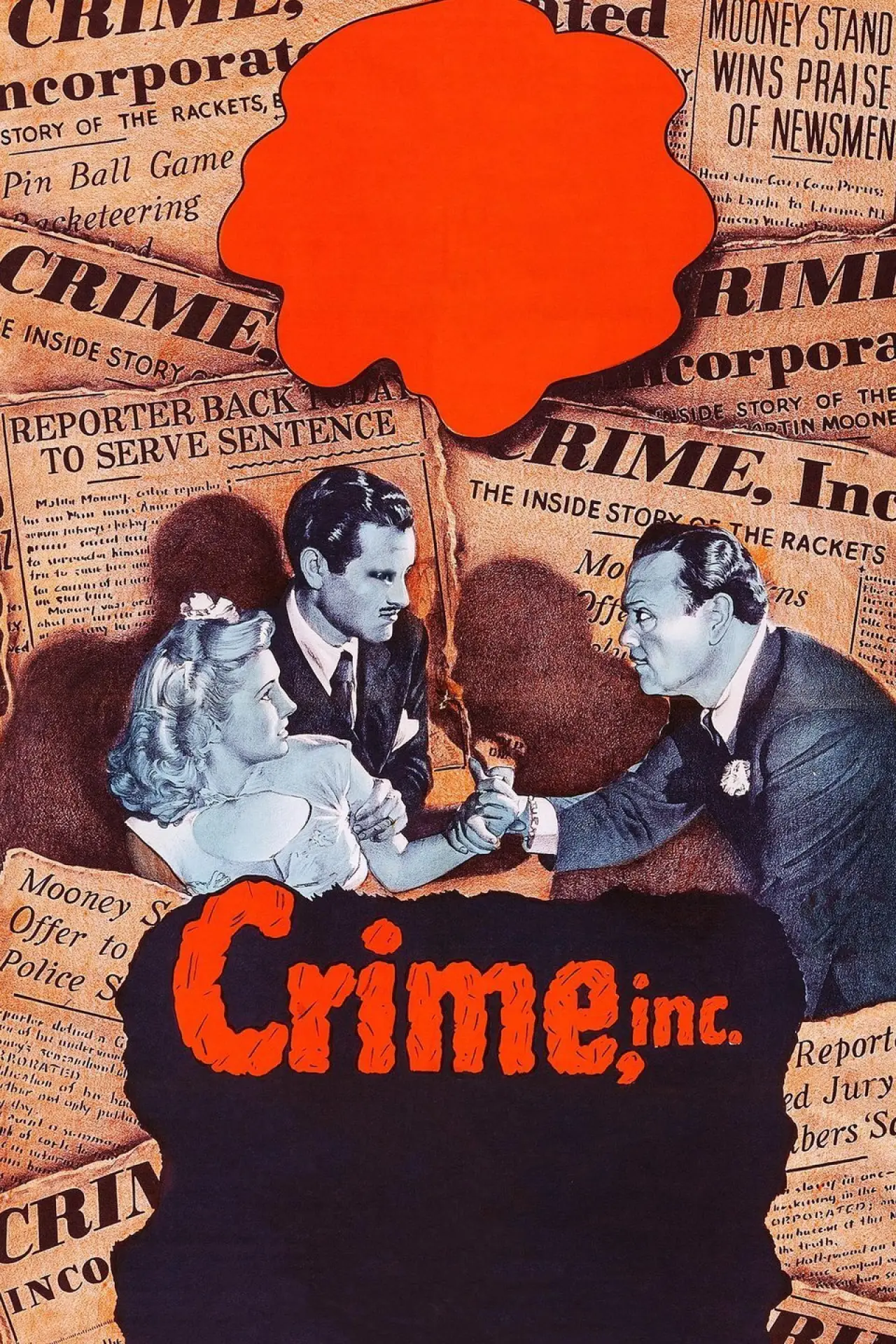 Movie poster "Crime, Inc."