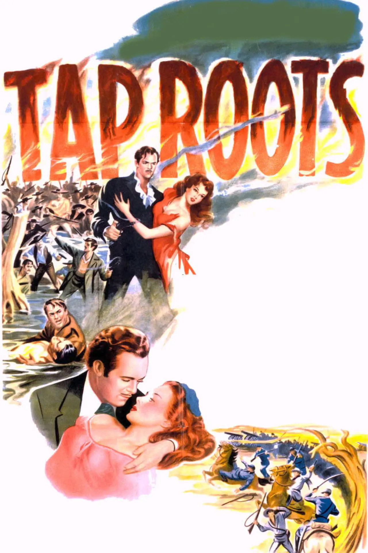 Movie poster "Tap Roots"