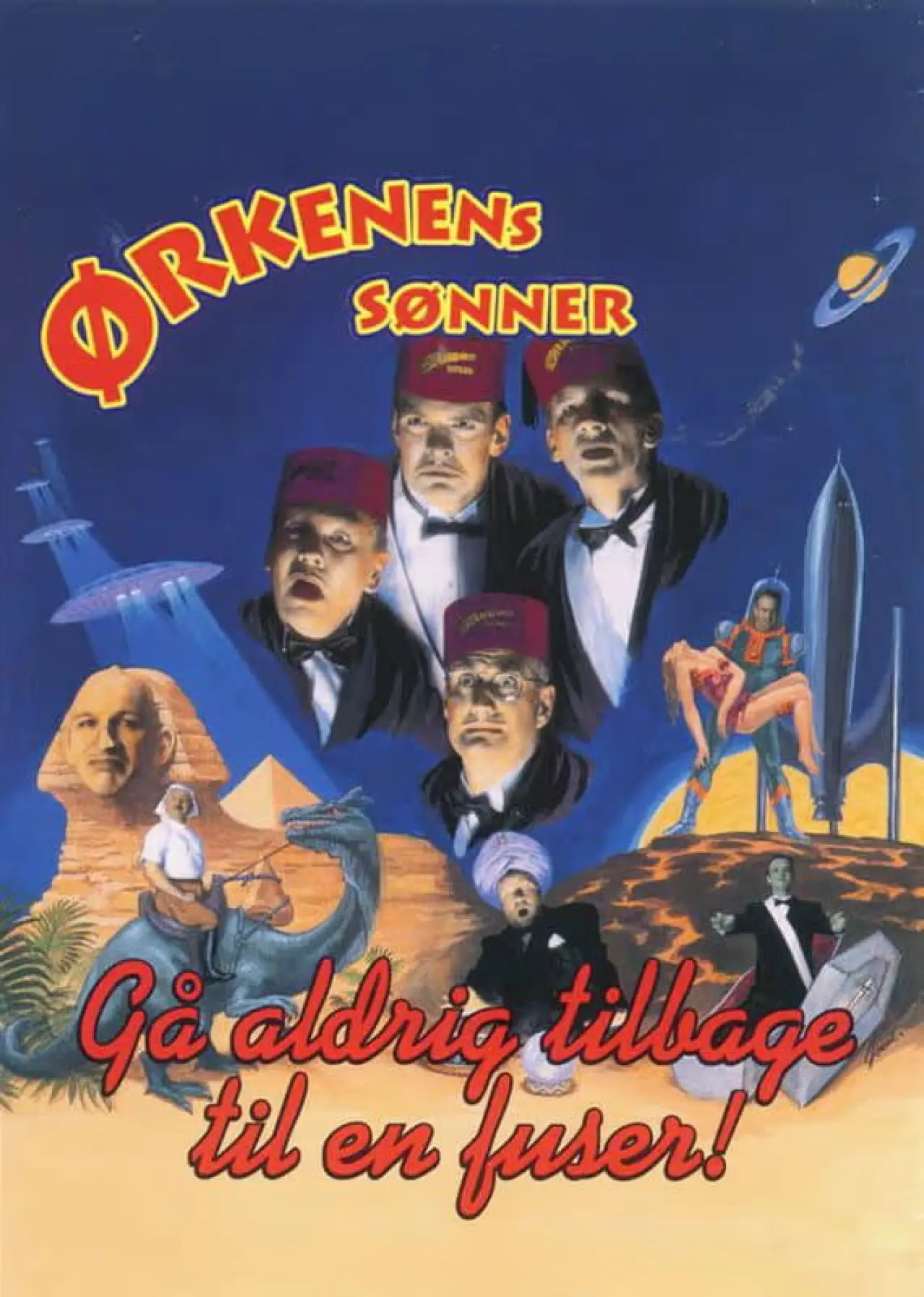 Movie poster "Ørkenens Sønner"