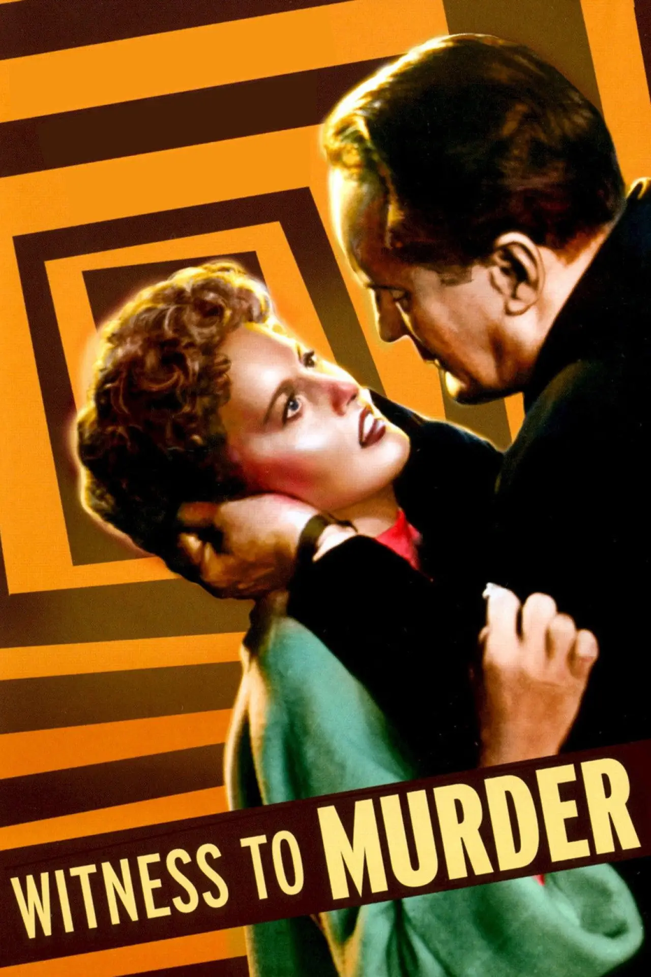 Movie poster "Witness to Murder"