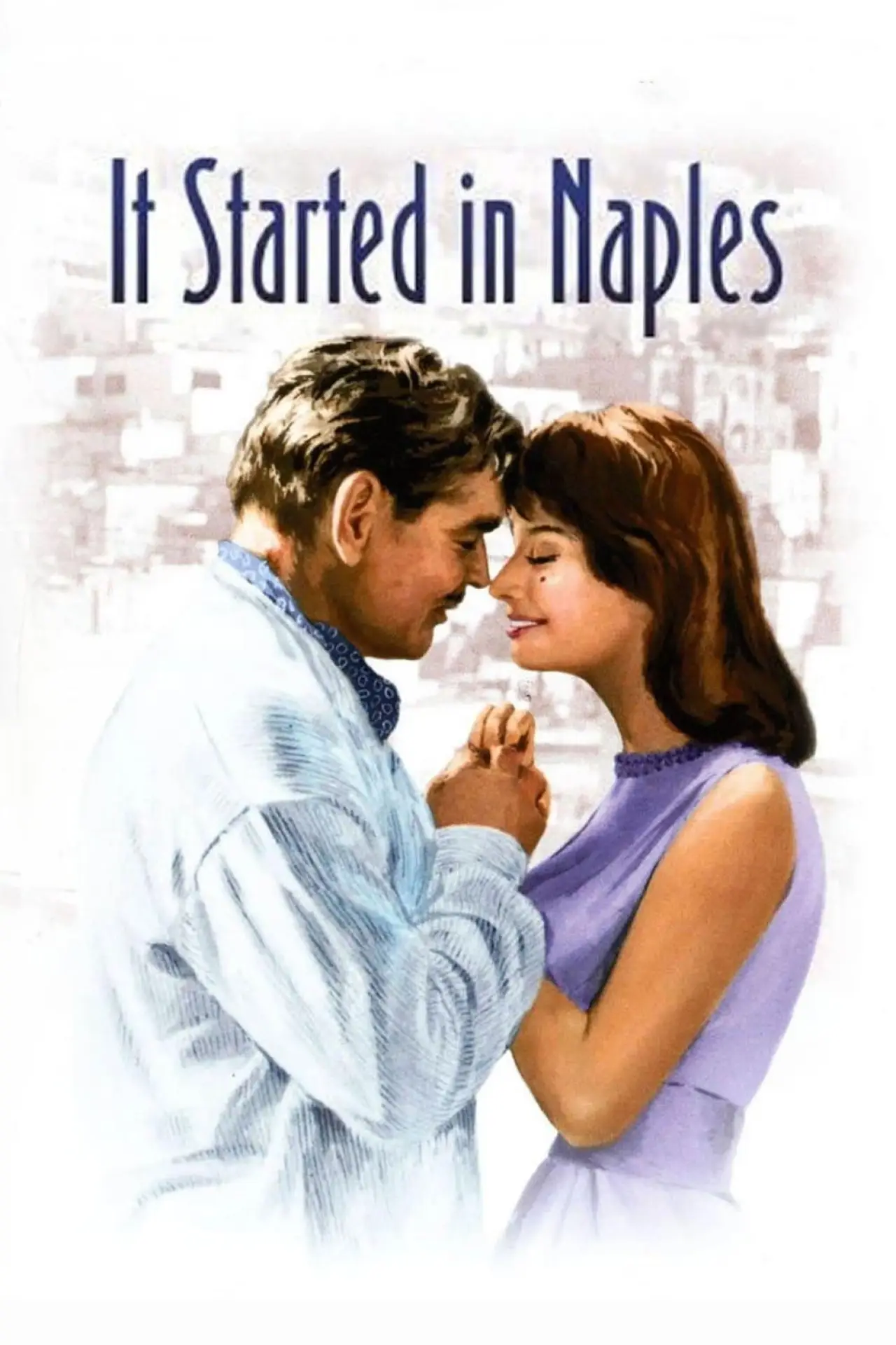 Movie poster "It Started in Naples"