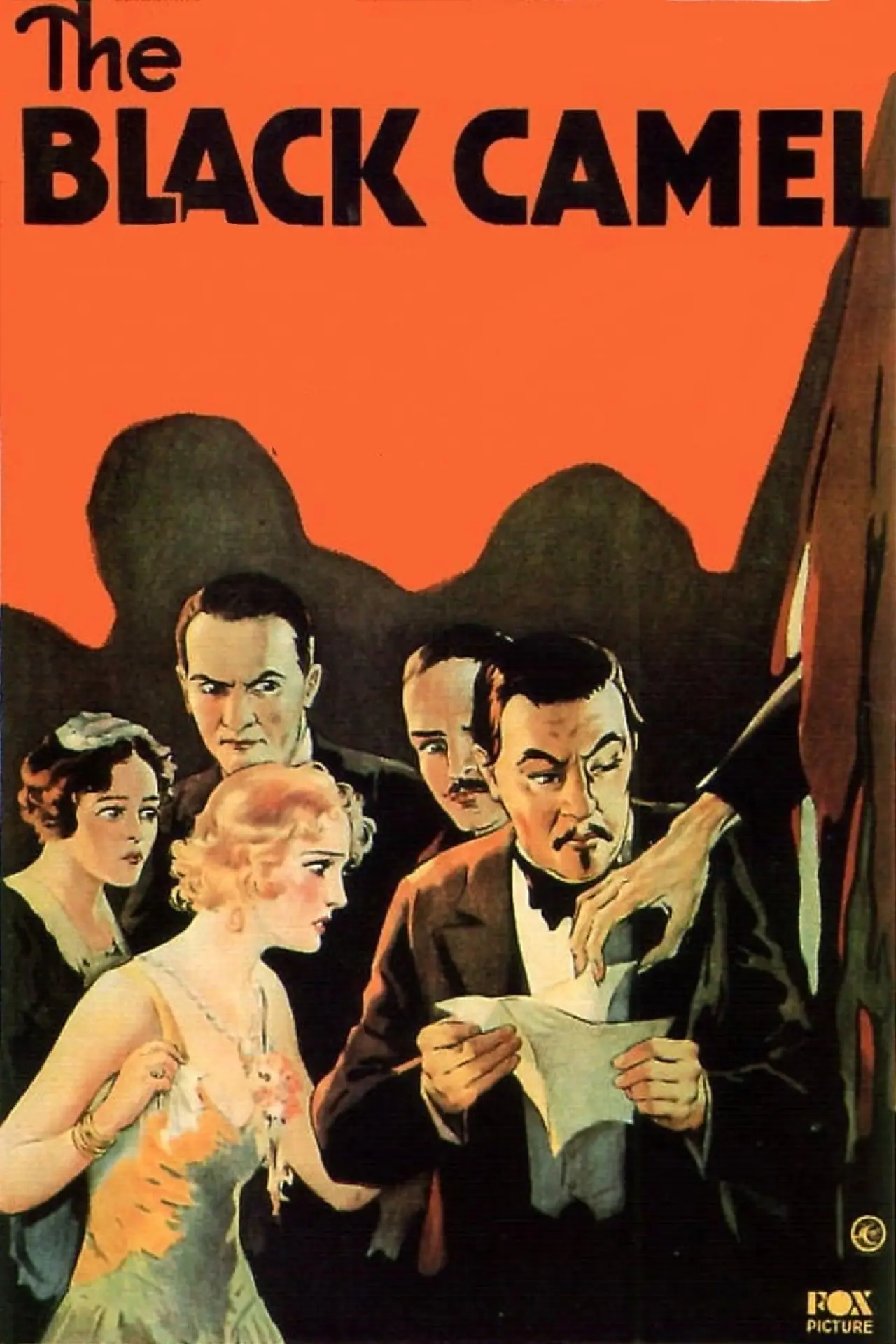 Movie poster "The Black Camel"