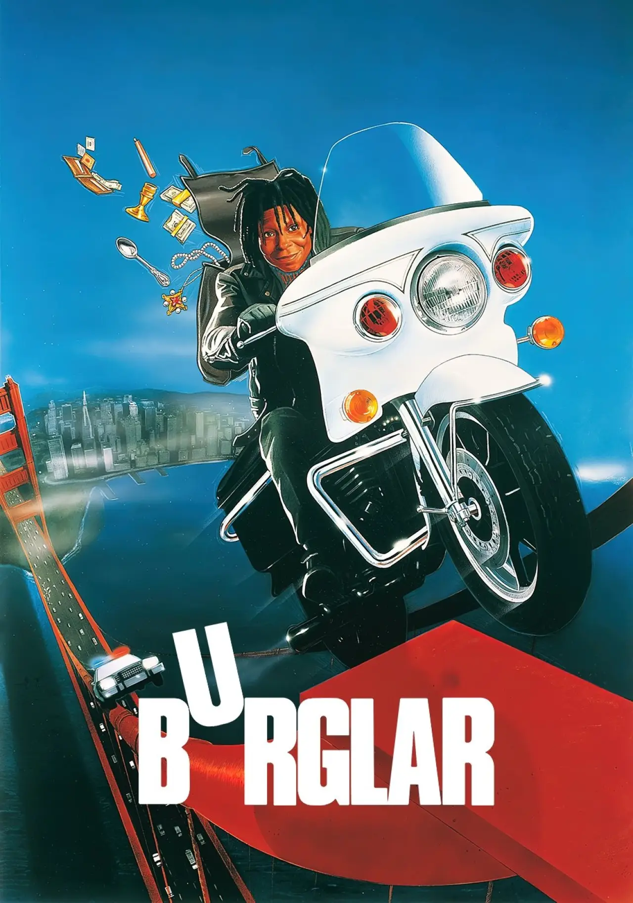 Movie poster "Burglar"