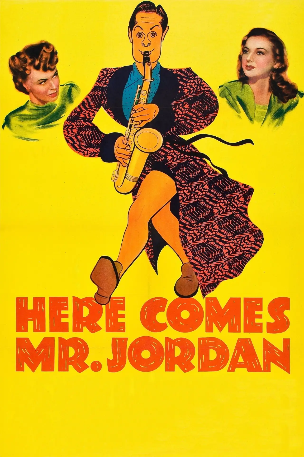 Movie poster "Here Comes Mr. Jordan"