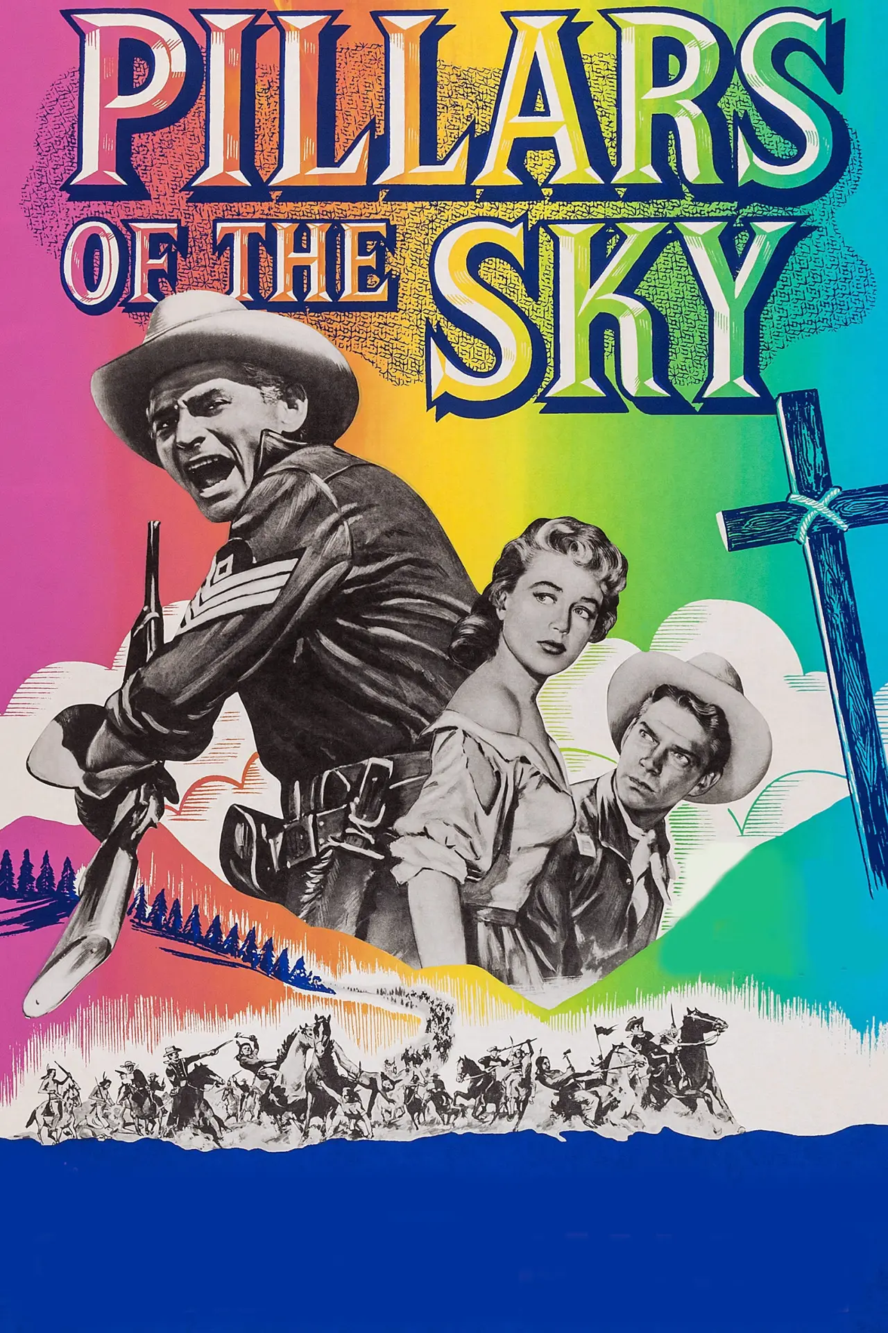 Movie poster "Pillars of the Sky"