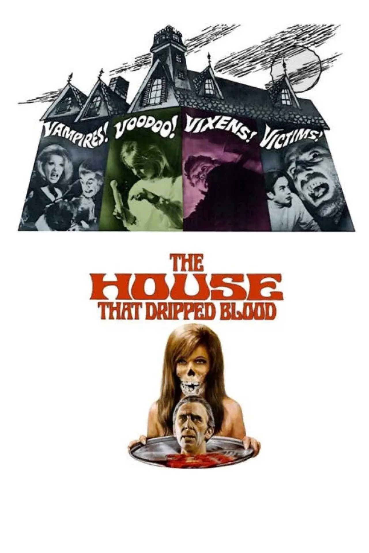 Movie poster "The House That Dripped Blood"