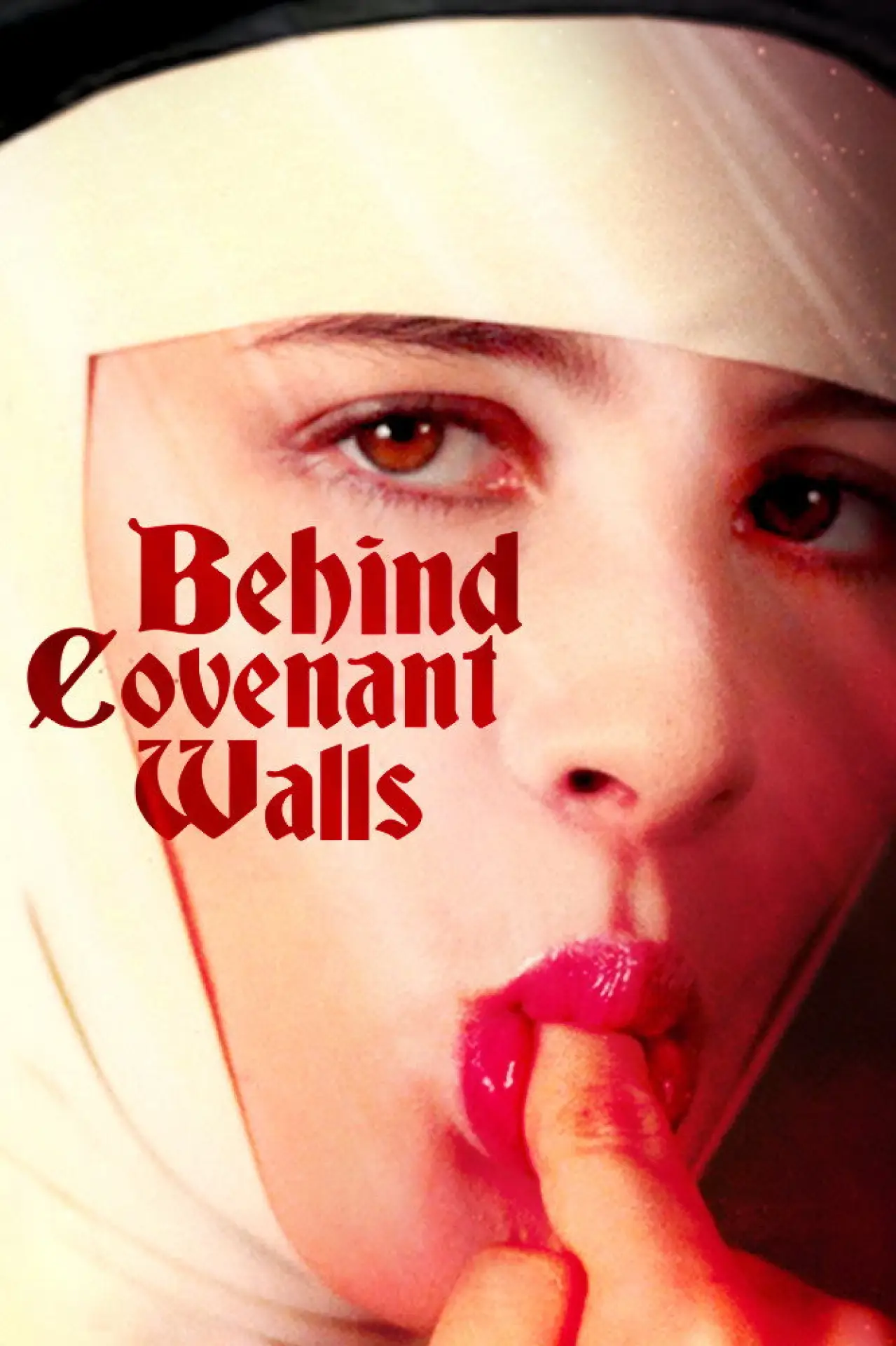 Movie poster "Behind Convent Walls"