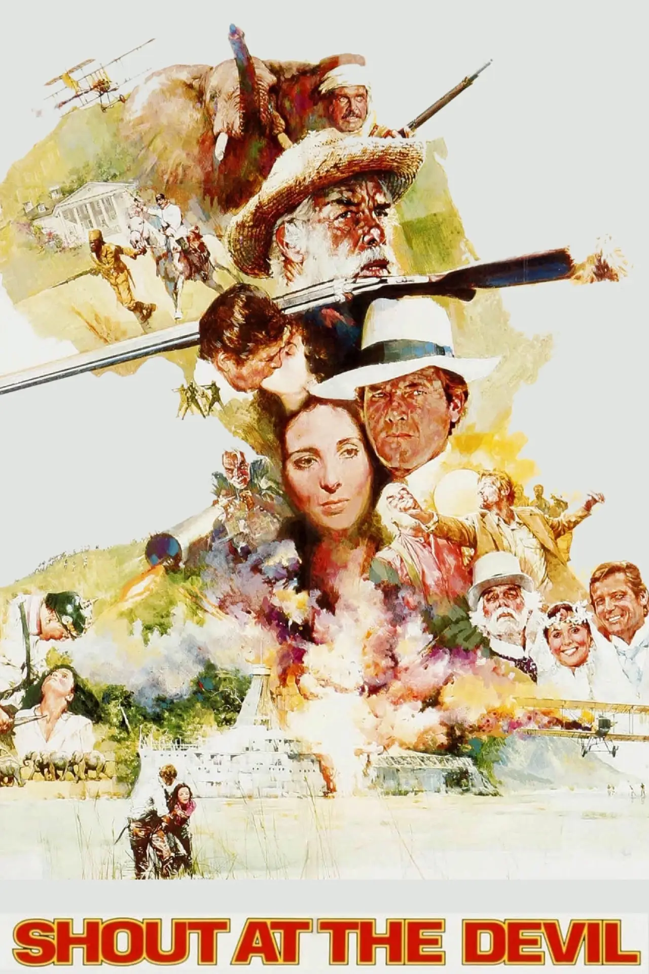 Movie poster "Shout at the Devil"