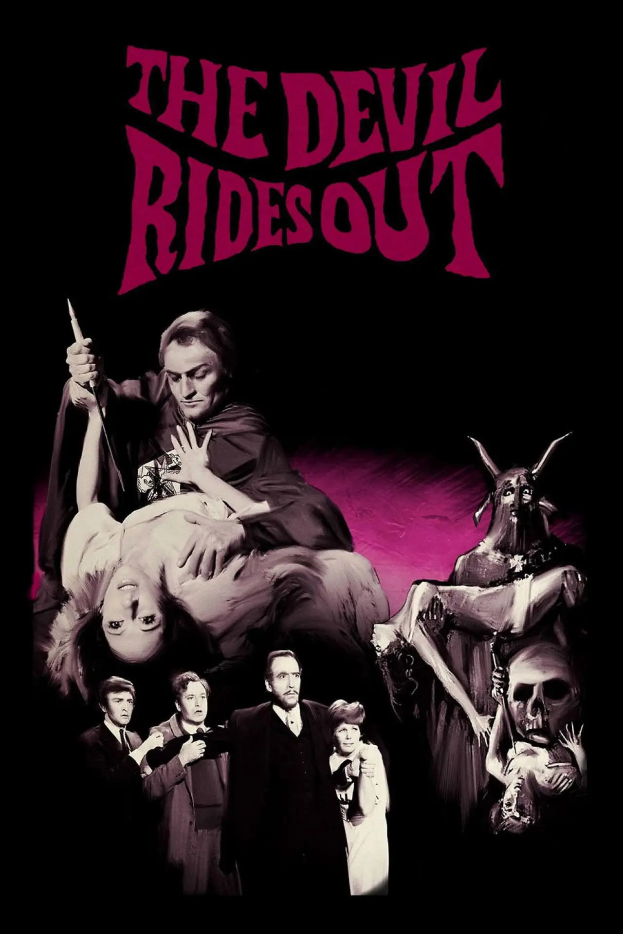 Movie poster "The Devil Rides Out"