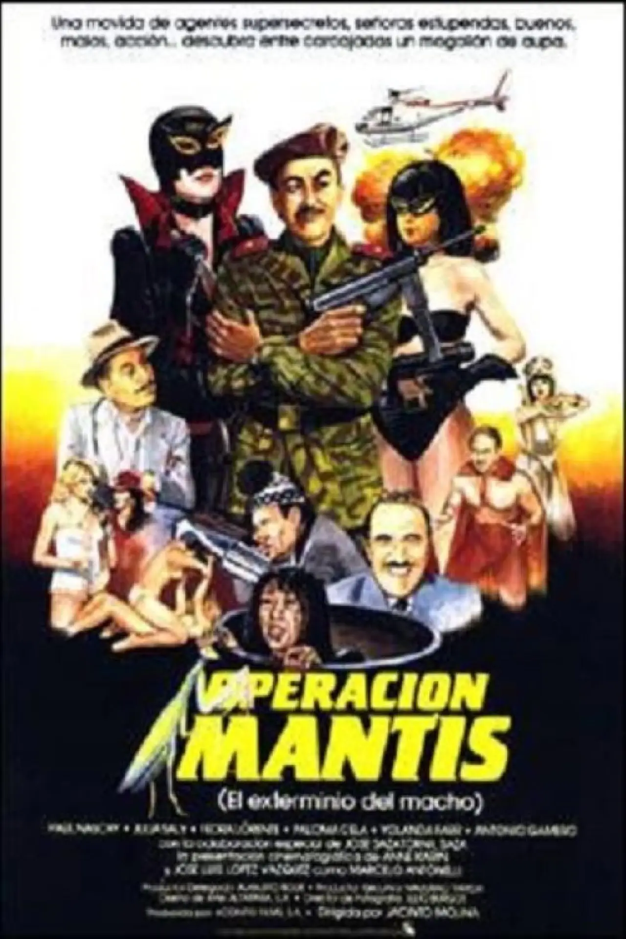 Movie poster "Operation Mantis"