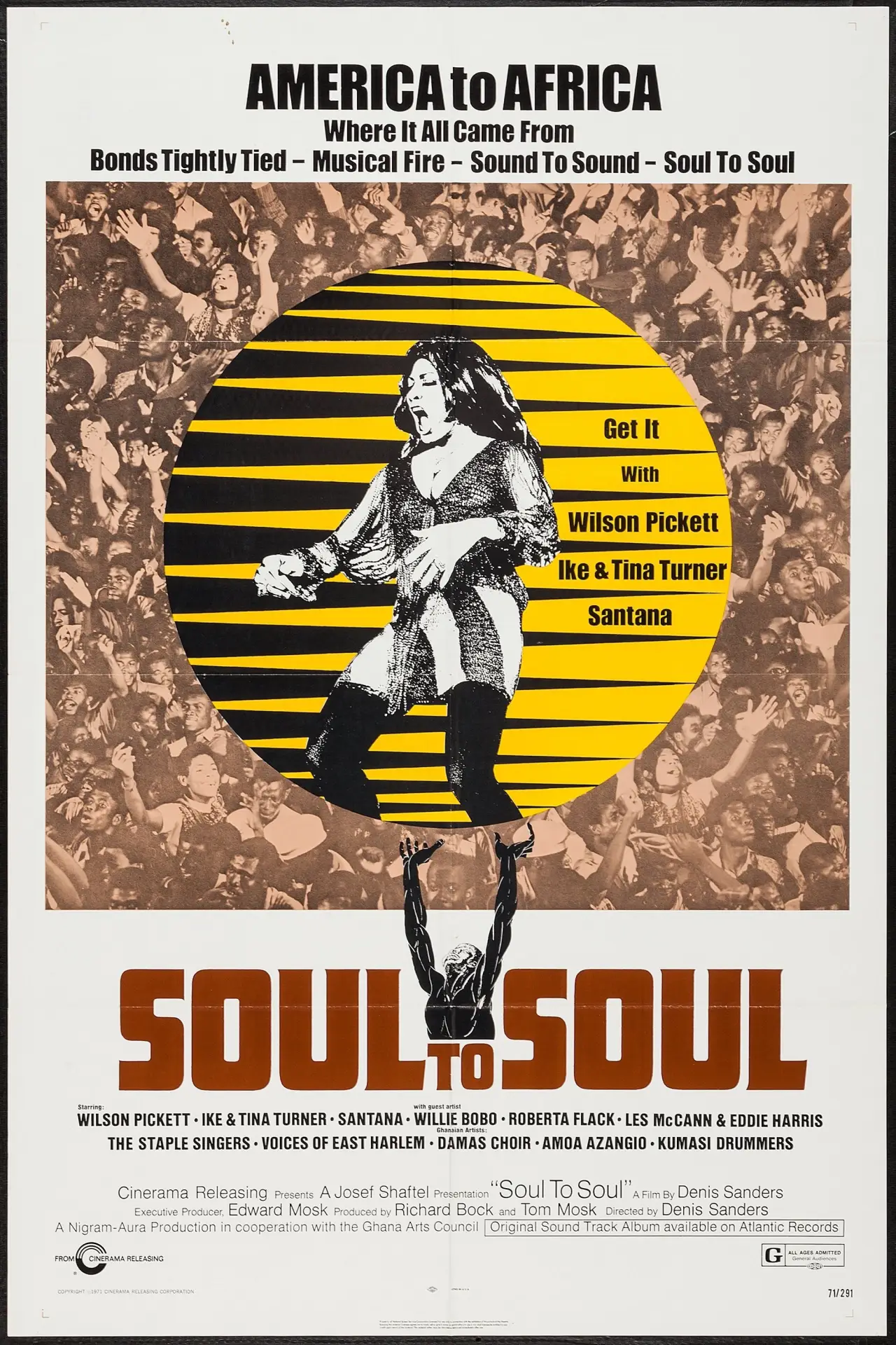 Movie poster "Soul to Soul"