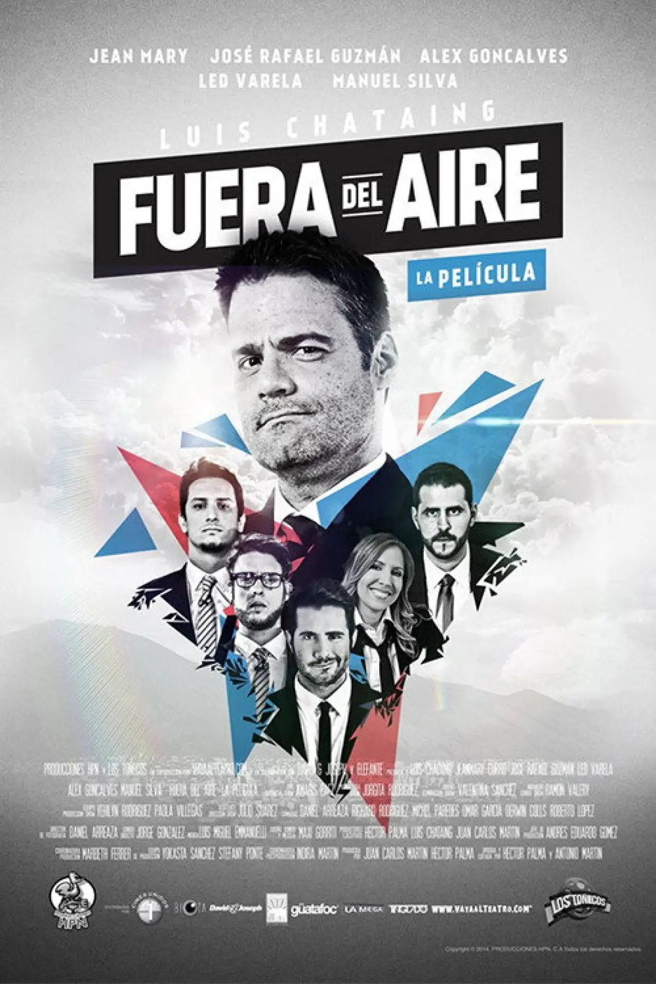 Movie poster "Fuera Del Aire: La Película"