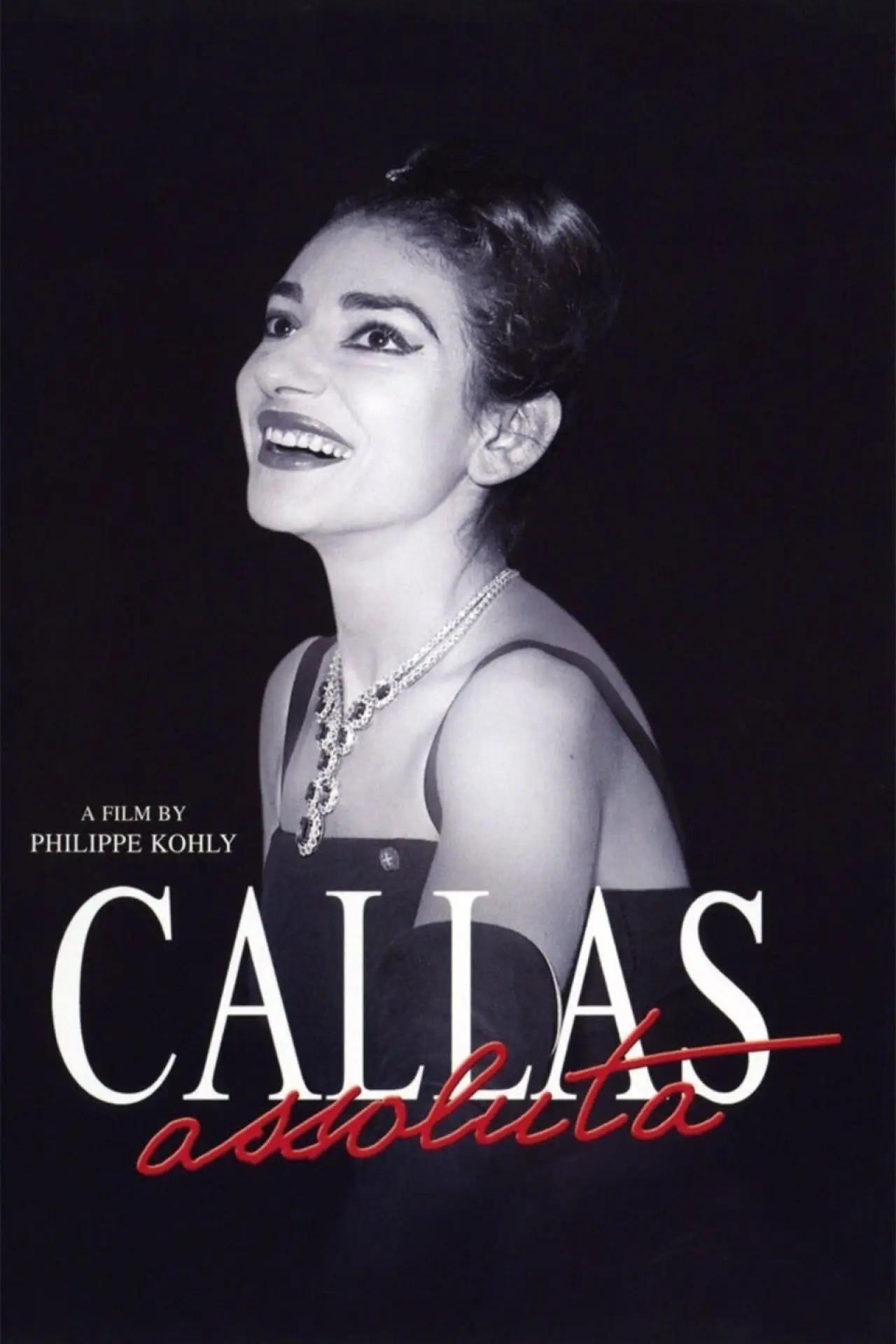 Movie poster "Callas Assoluta"