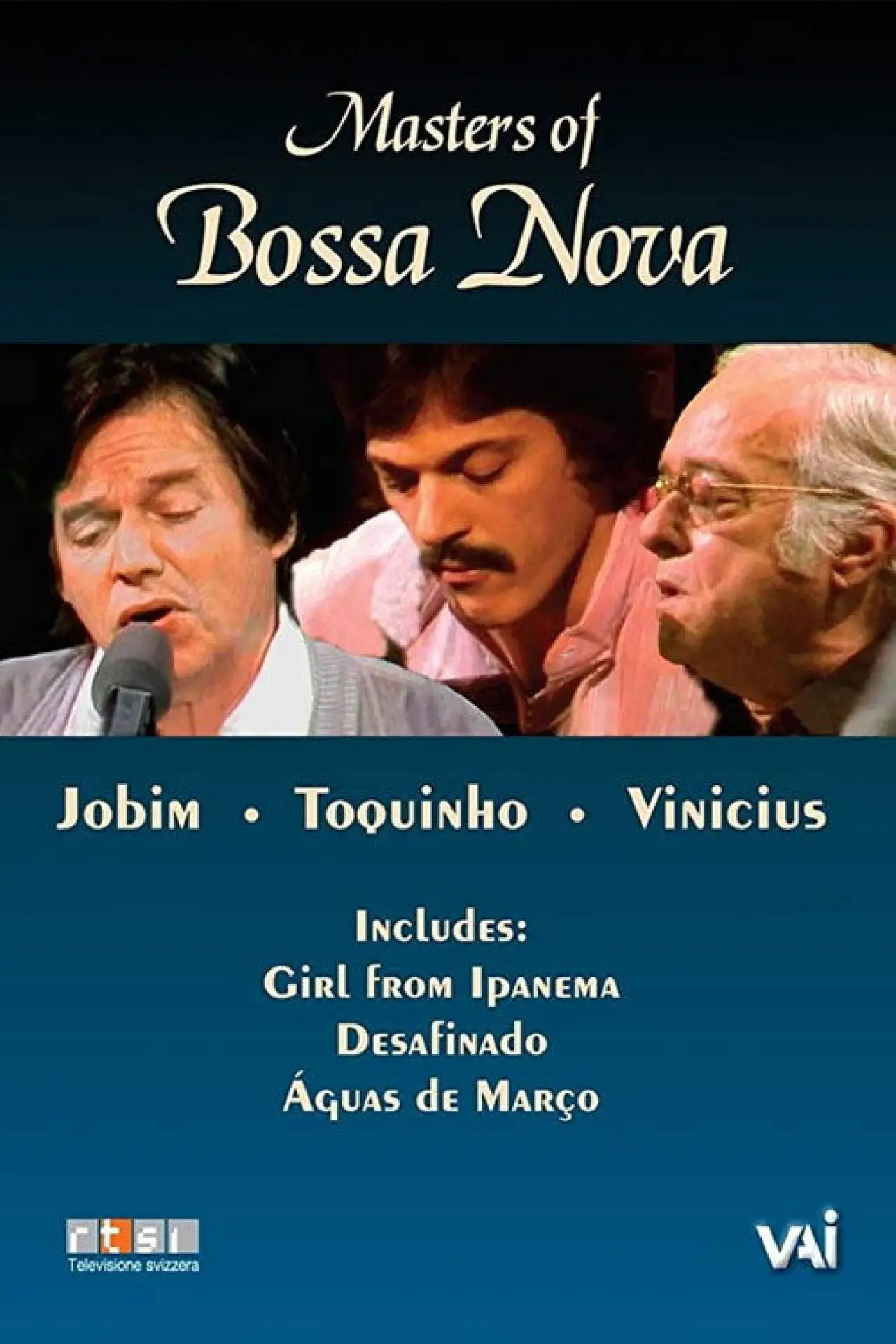 Movie poster "Masters of Bossa Nova: Jobim, Toquinho, Vinicius"