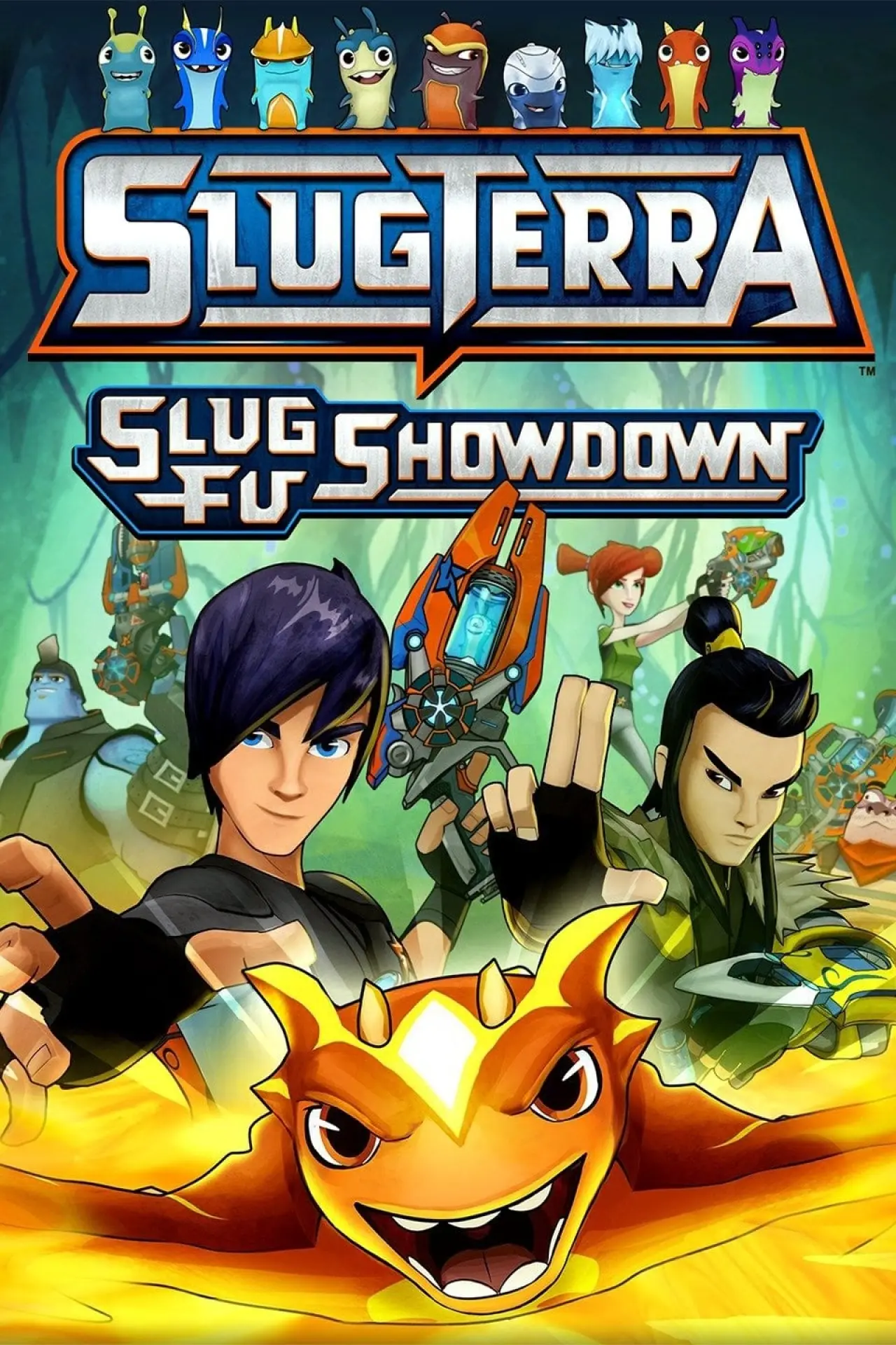 Movie poster "Slugterra: Slug Fu Showdown"