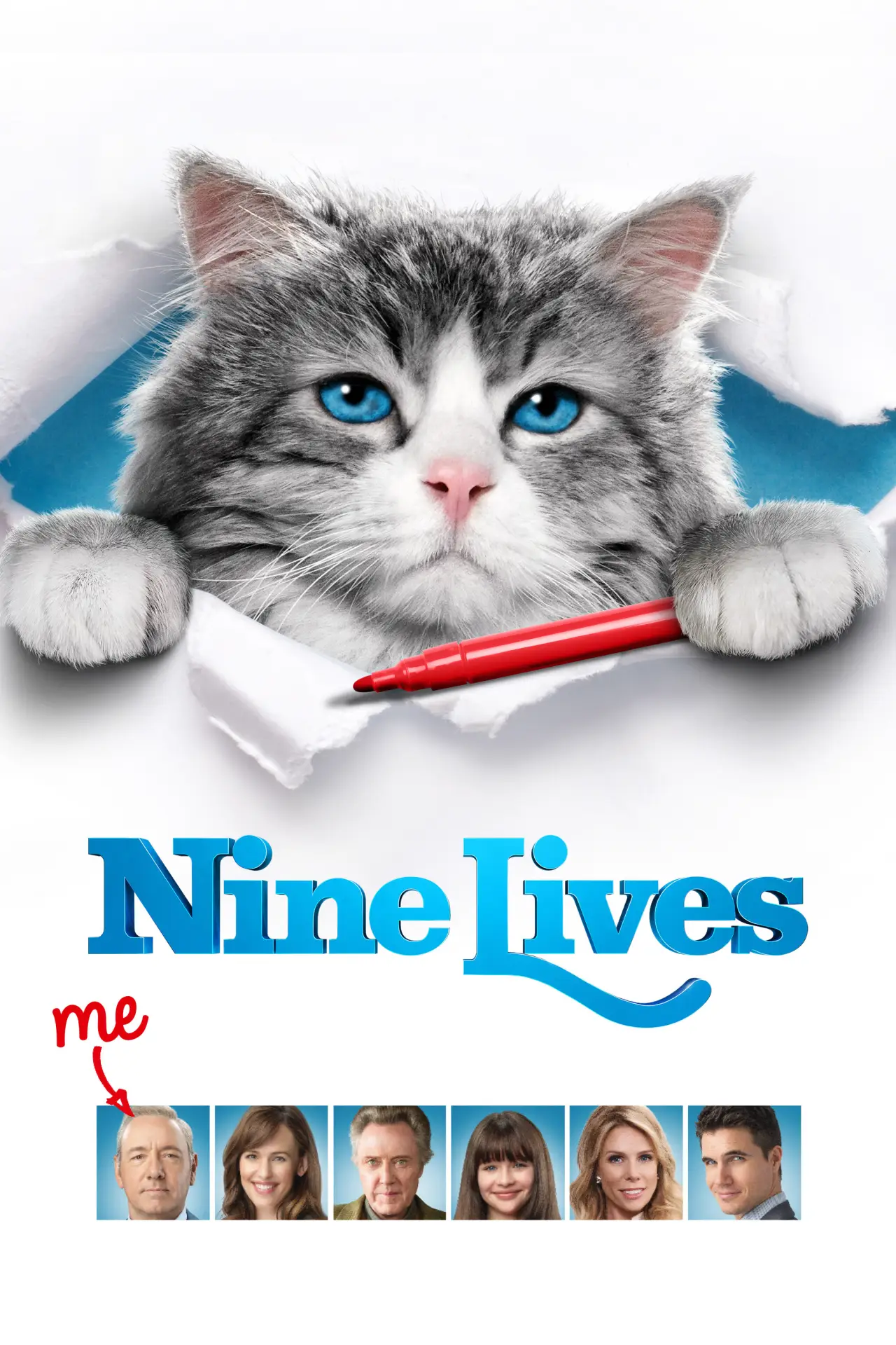 Movie poster "Nine Lives"