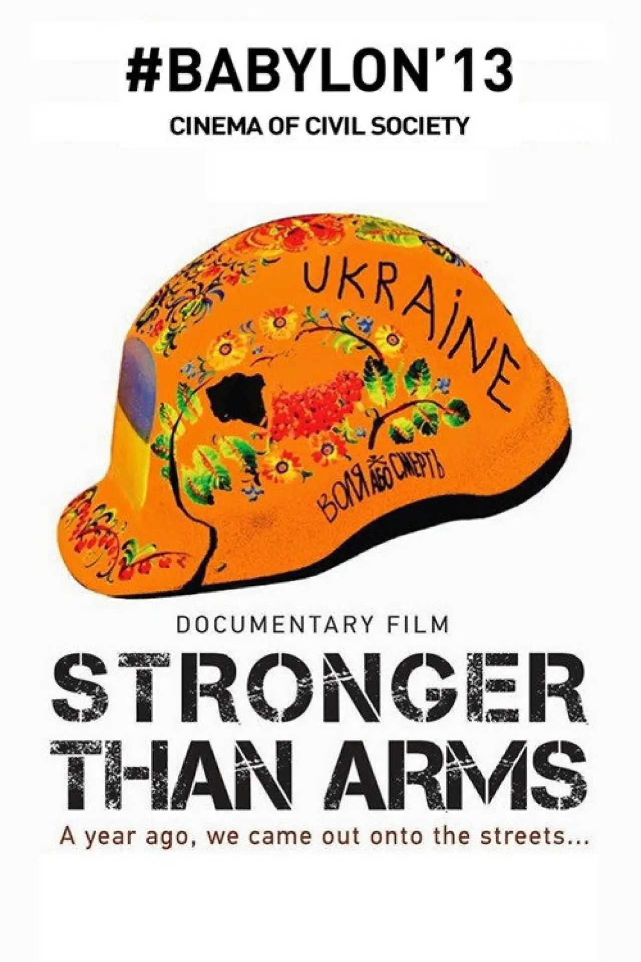 Movie poster "Stronger than Arms"