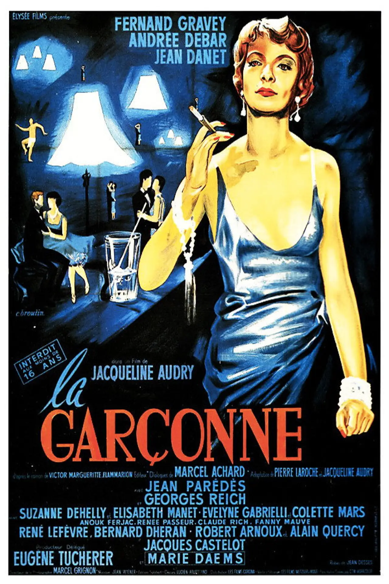 Movie poster "La Garçonne"