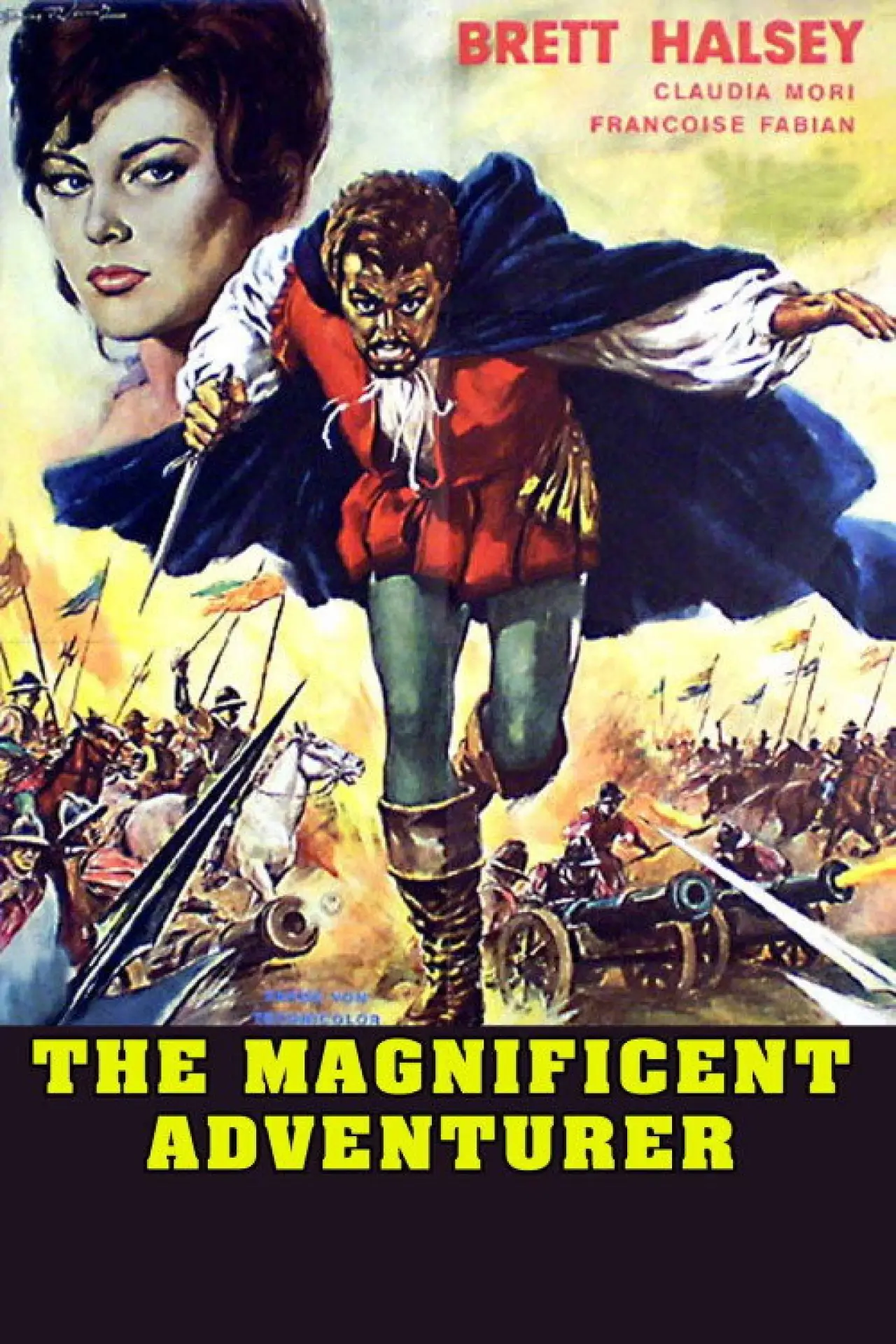 Movie poster "The Magnificent Adventurer"