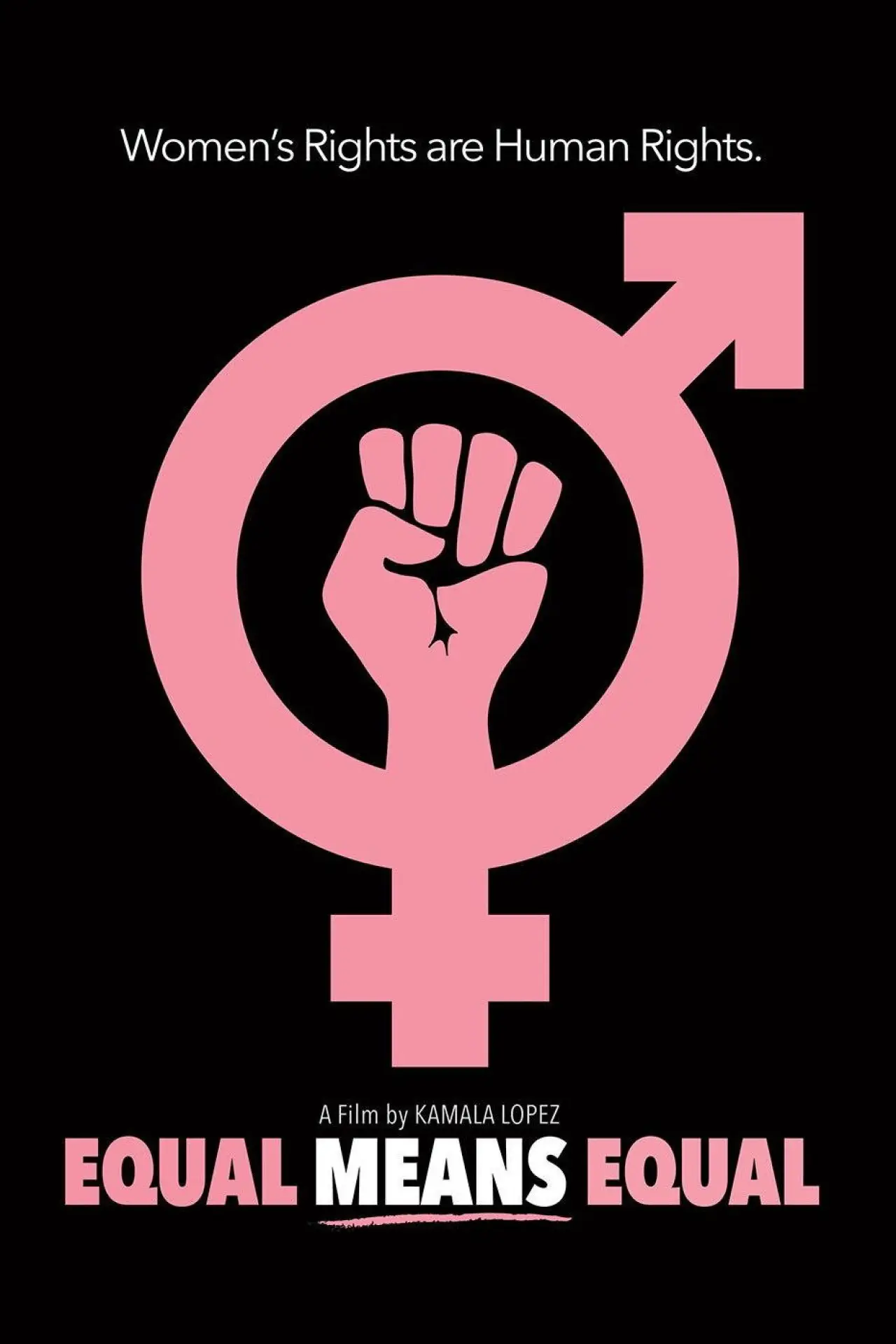 Movie poster "Equal Means Equal"
