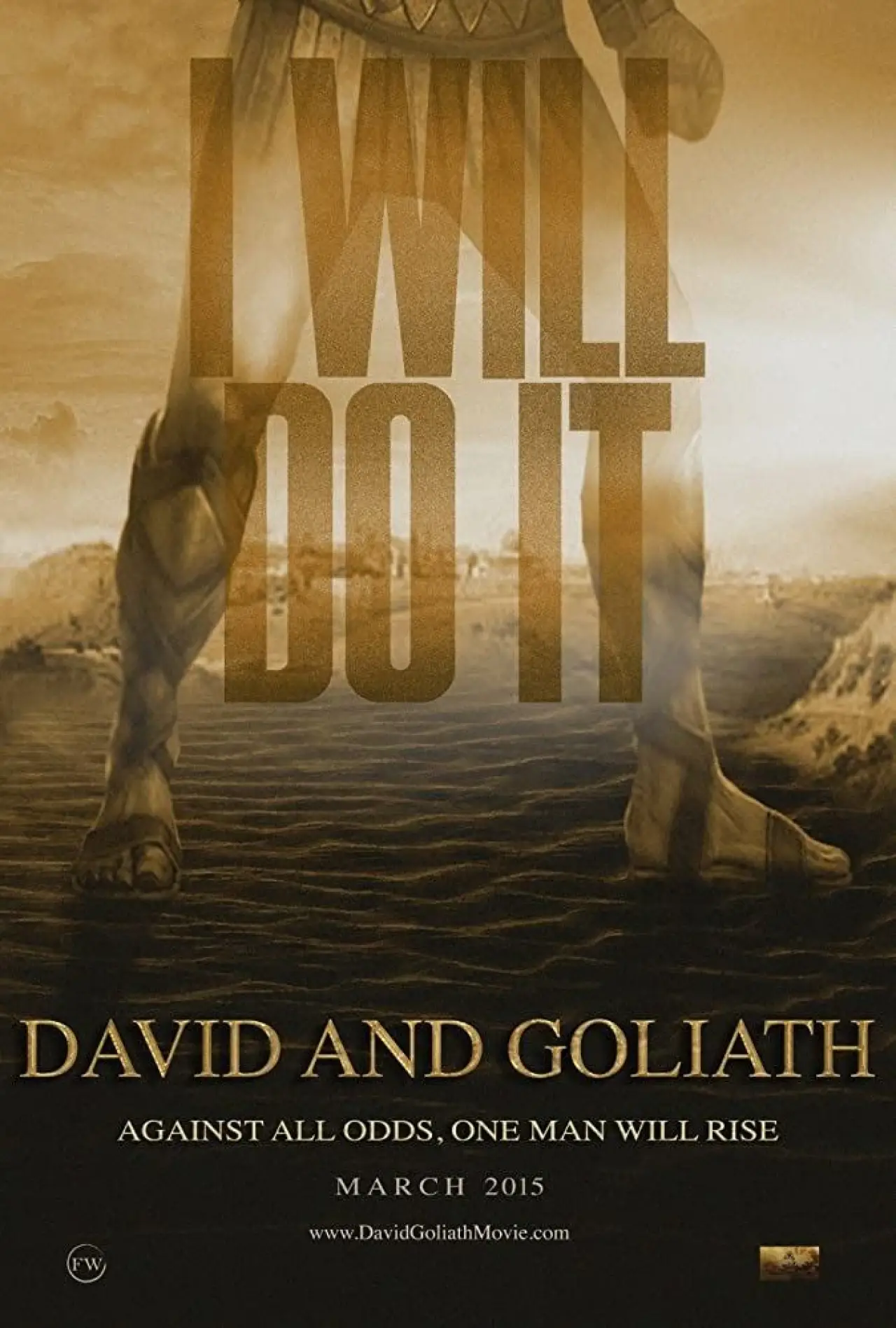 Movie poster "David and Goliath"