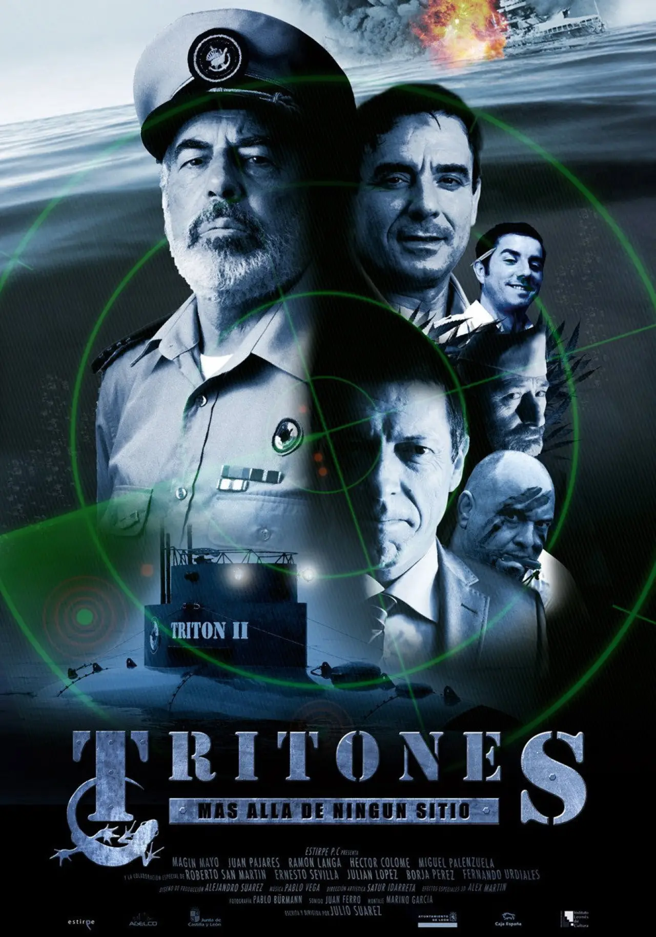 Movie poster "Tritones, más allá de ningún sitio"