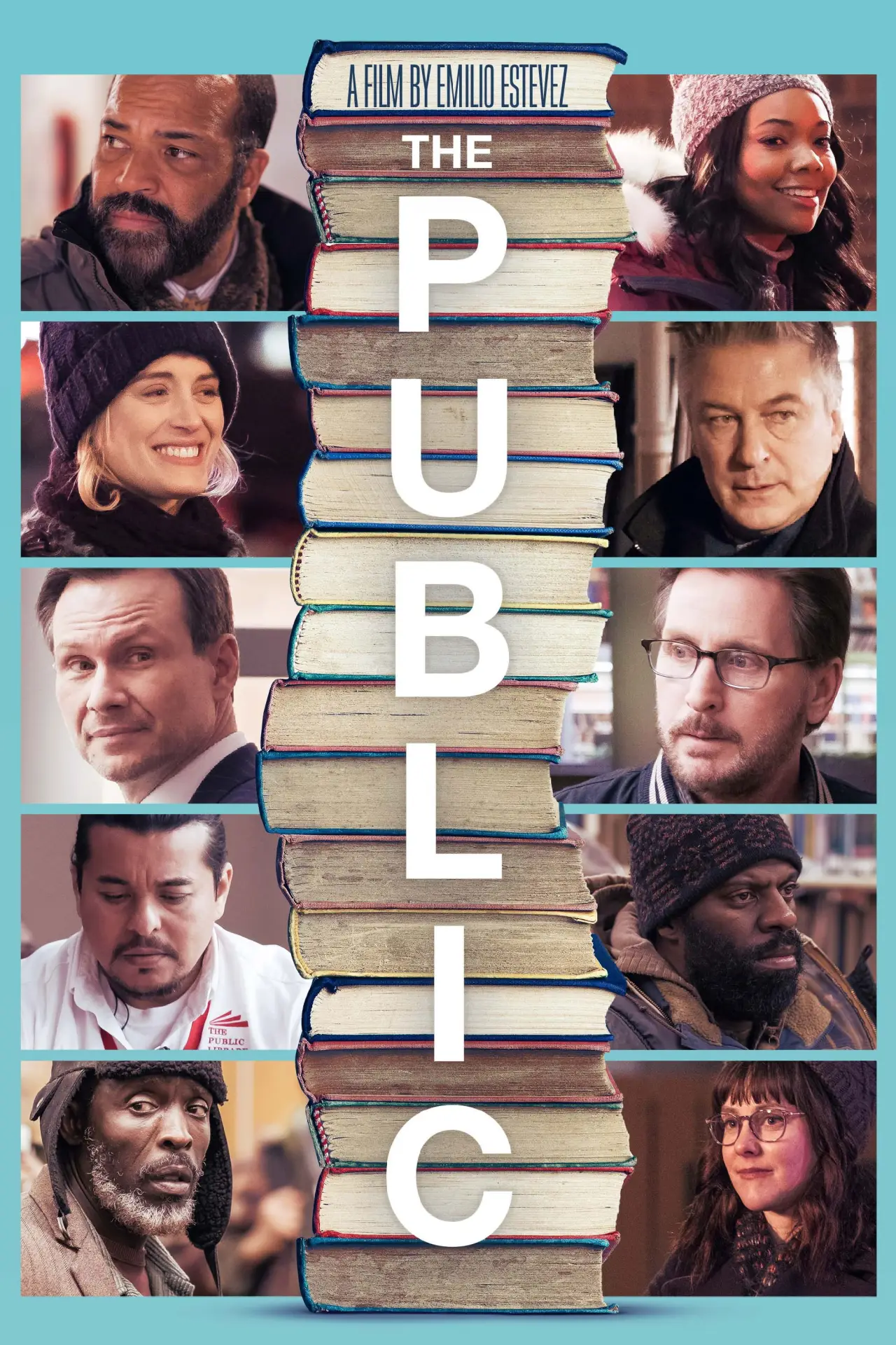 Movie poster "The Public"