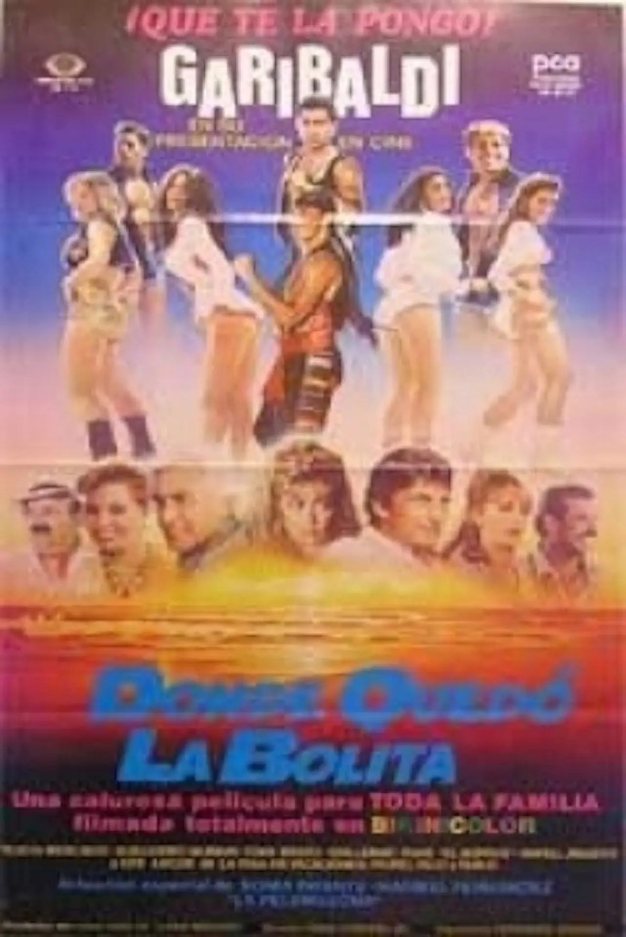 Movie poster "¿Dónde quedó la bolita?"