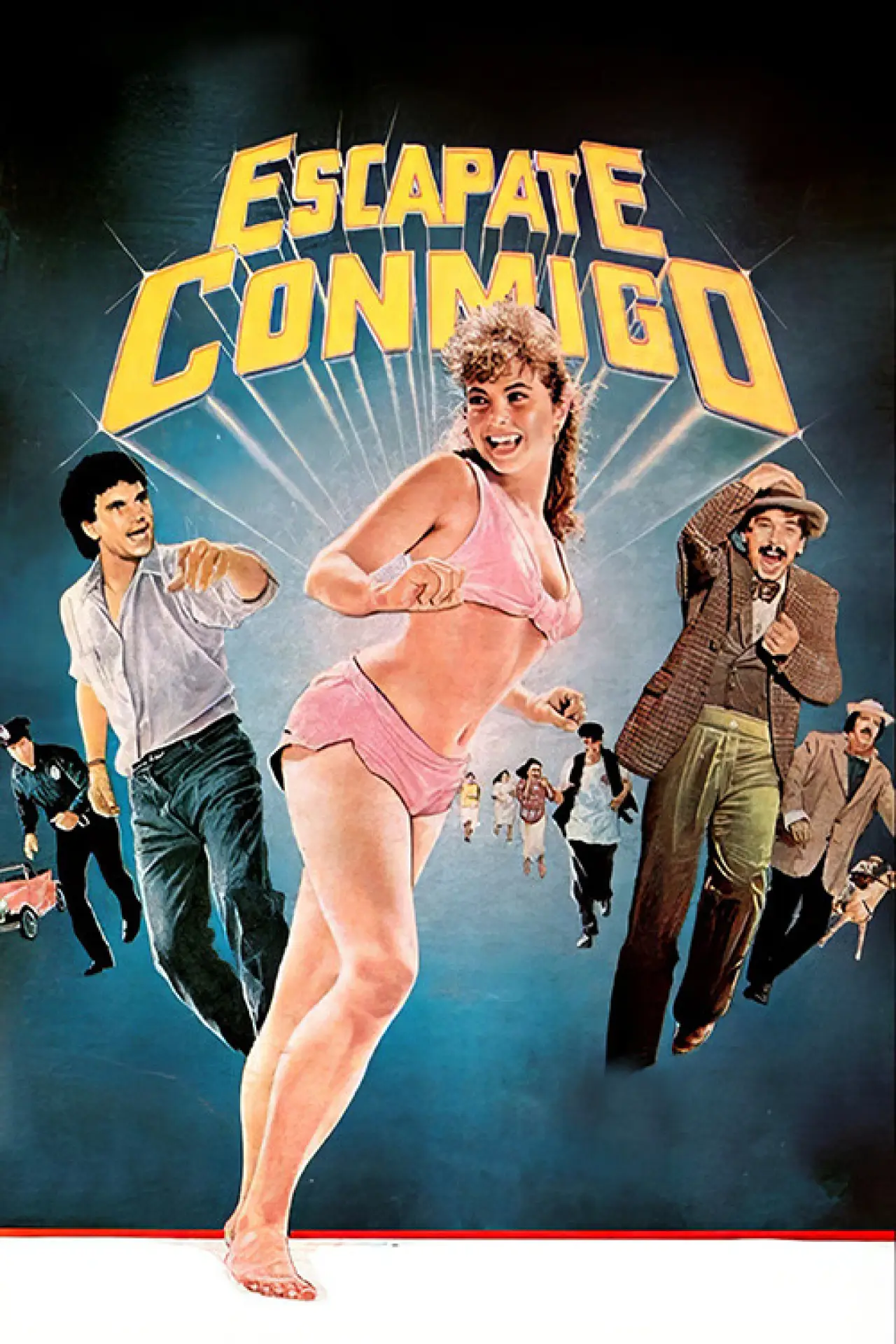 Movie poster "Escápate conmigo"