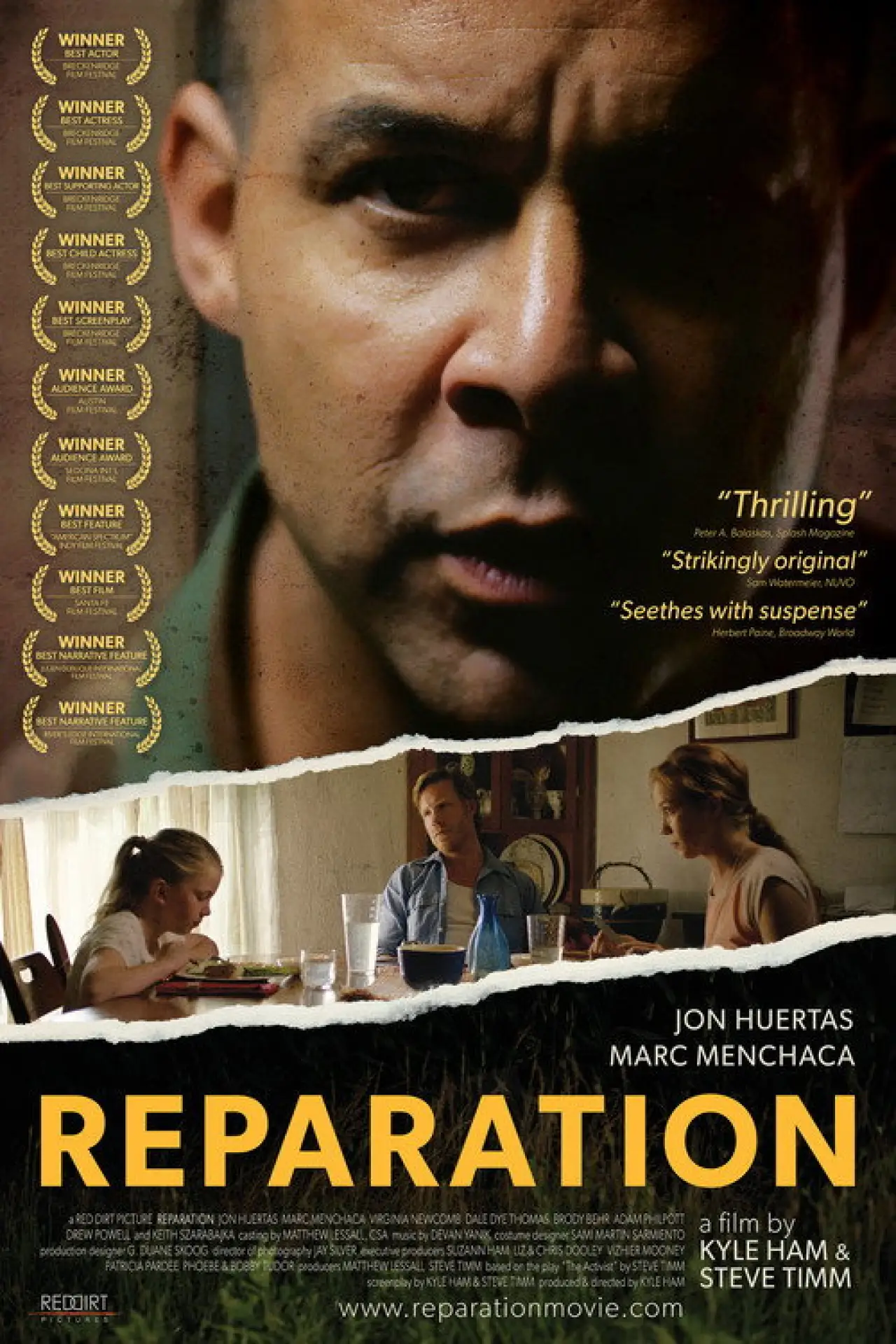 Movie poster "Reparation"
