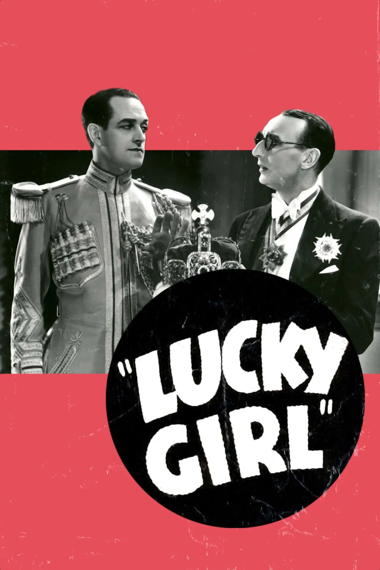 Movie poster "Lucky Girl"