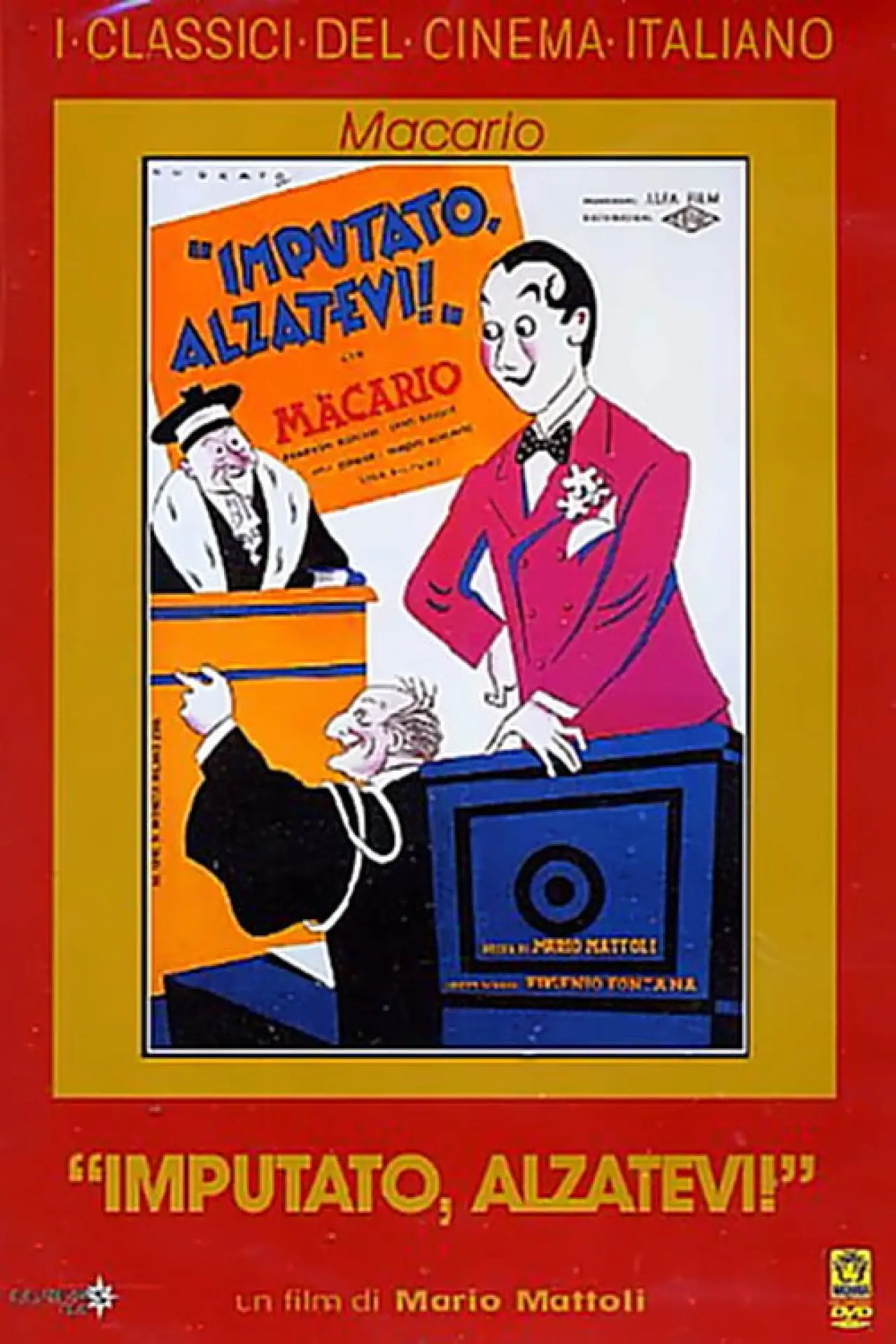 Movie poster "Imputato, alzatevi!"