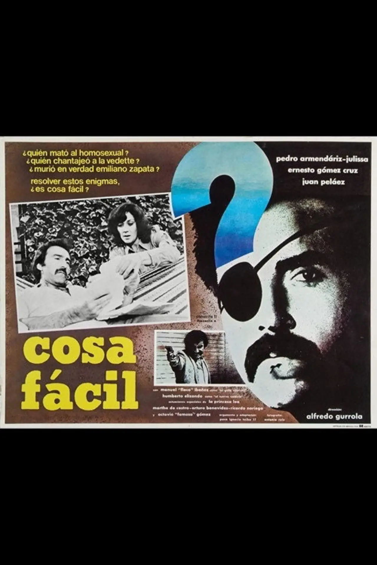 Movie poster "Cosa fácil"
