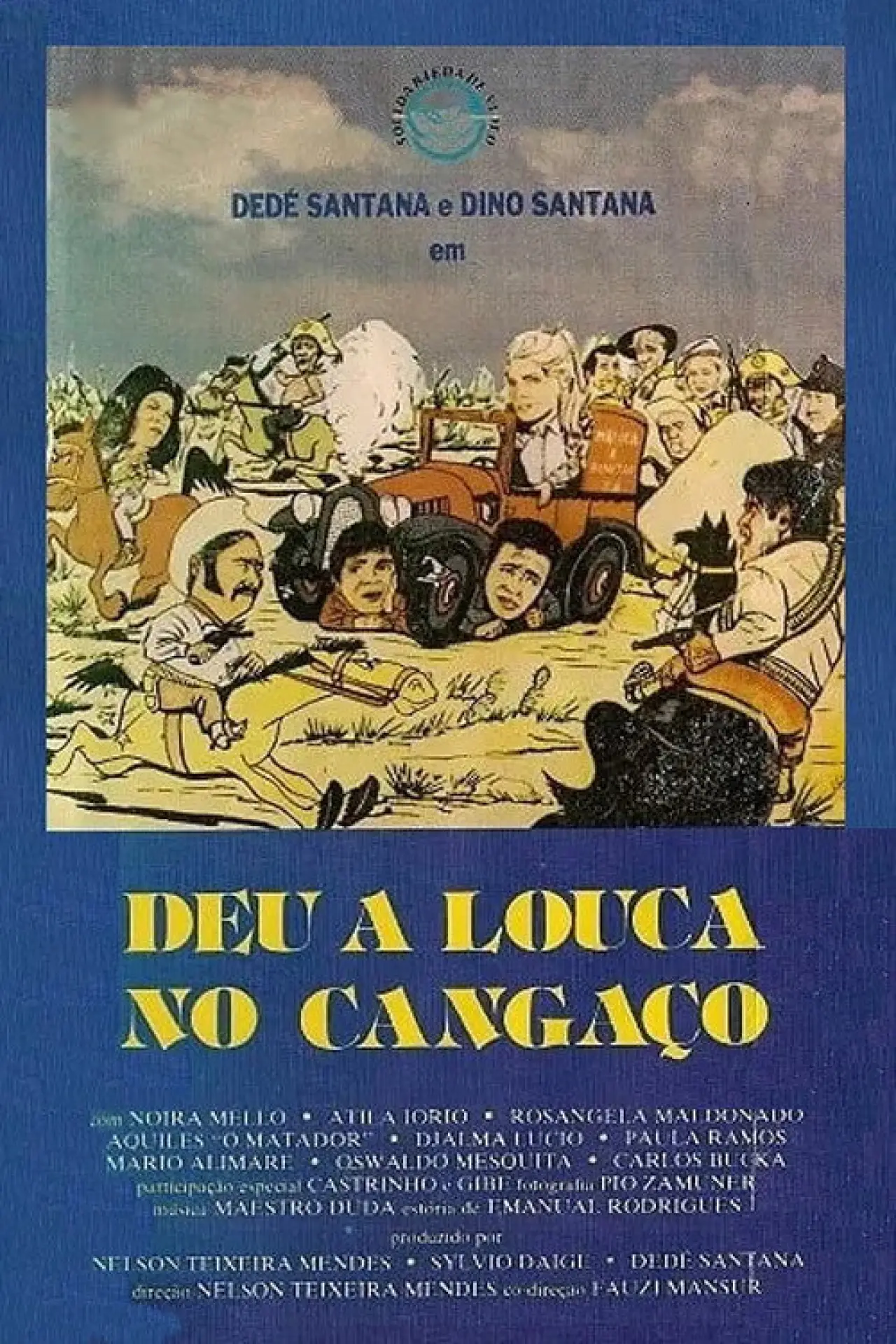 Movie poster "Deu a Louca no Cangaço"