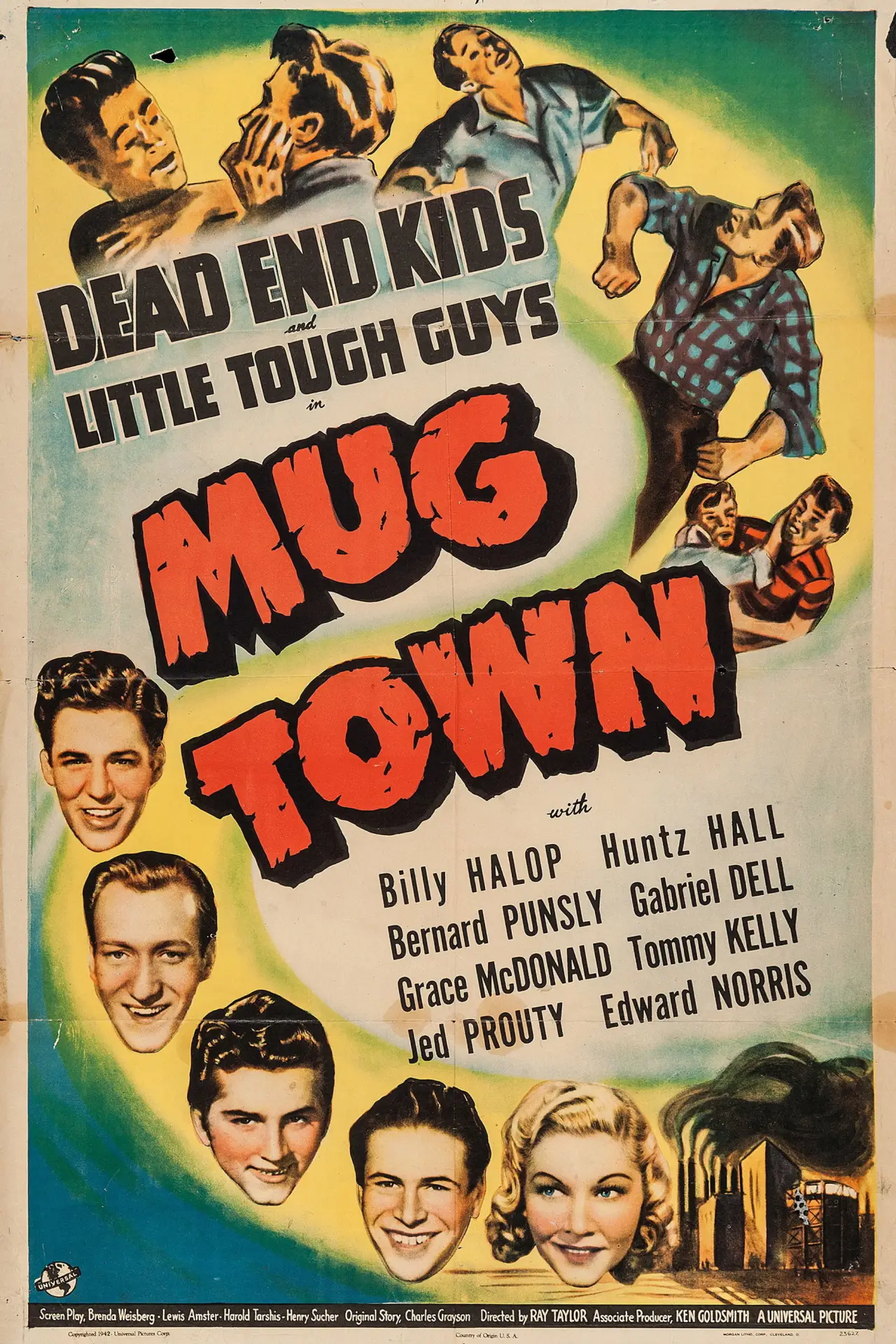 Movie poster "Mug Town"