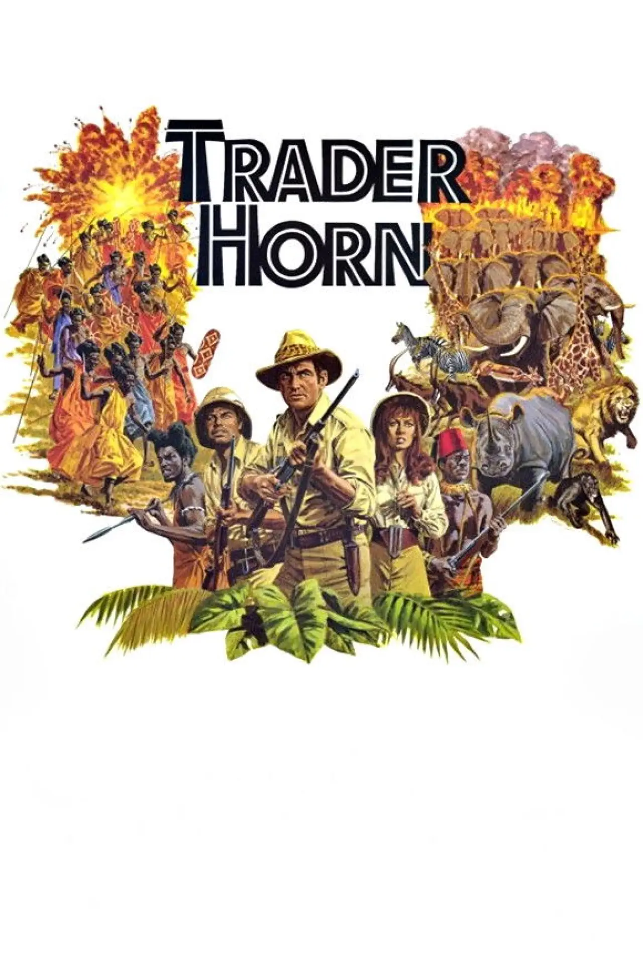 Movie poster "Trader Horn"