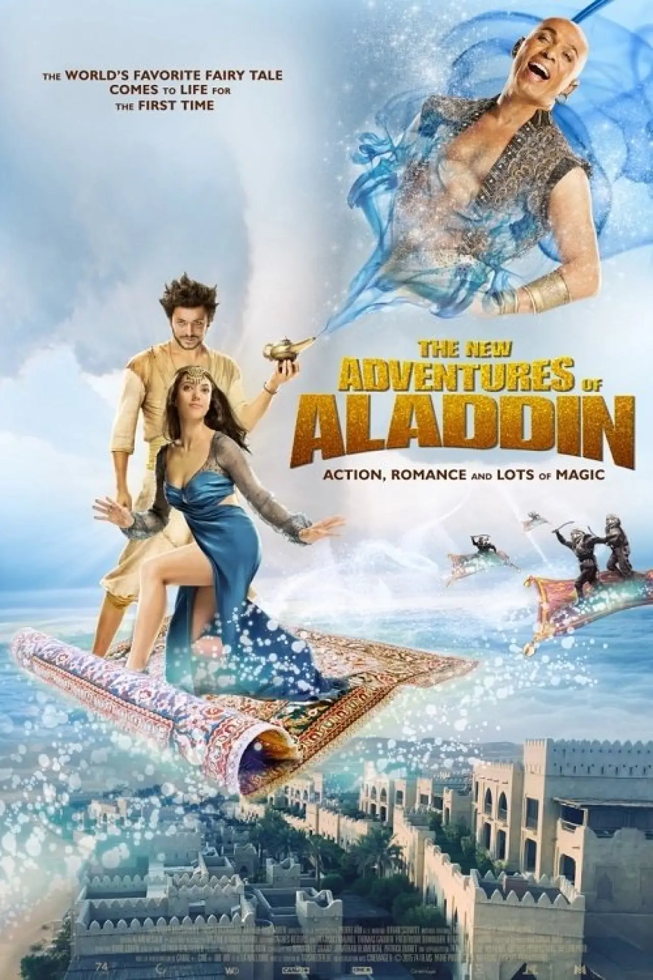 Movie poster "The New Adventures of Aladdin"