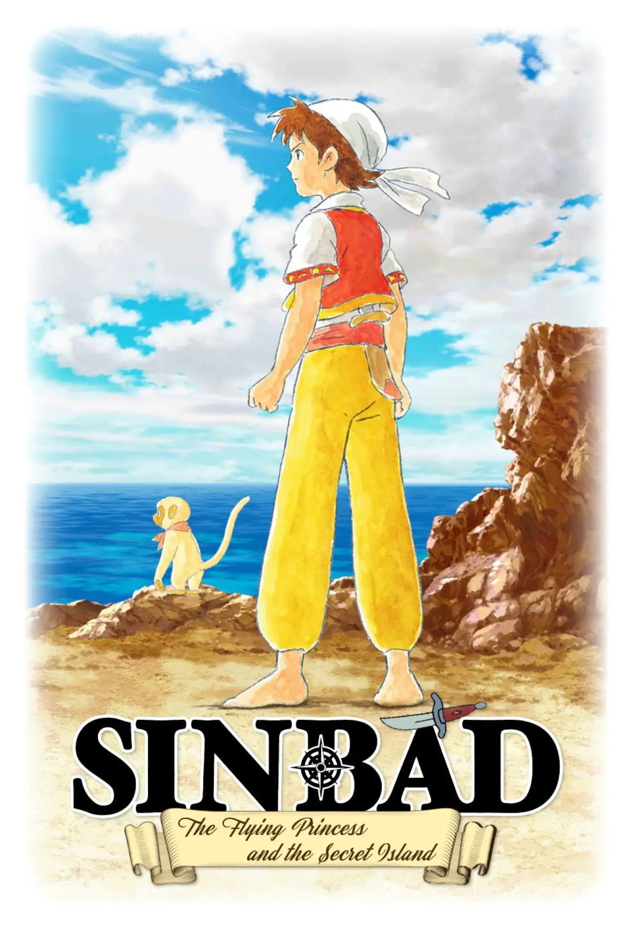 Movie poster "Sinbad - The Flying Princess and the Secret Island"