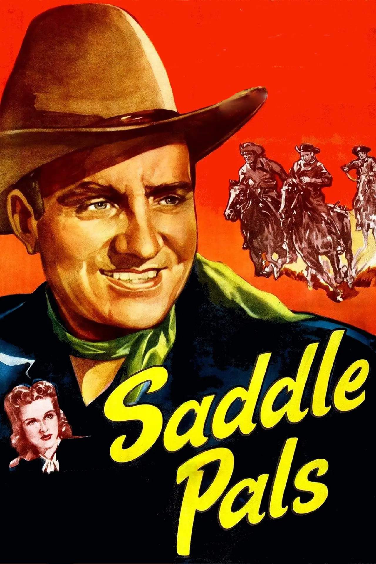 Movie poster "Saddle Pals"