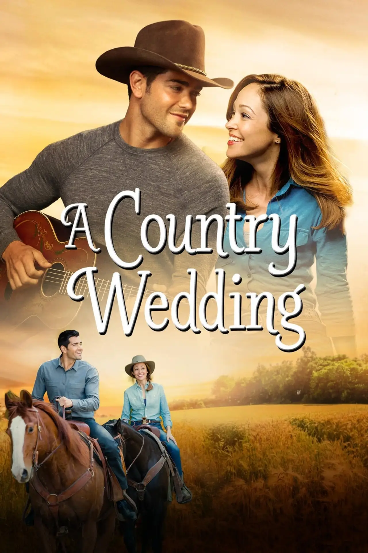 Movie poster "A Country Wedding"