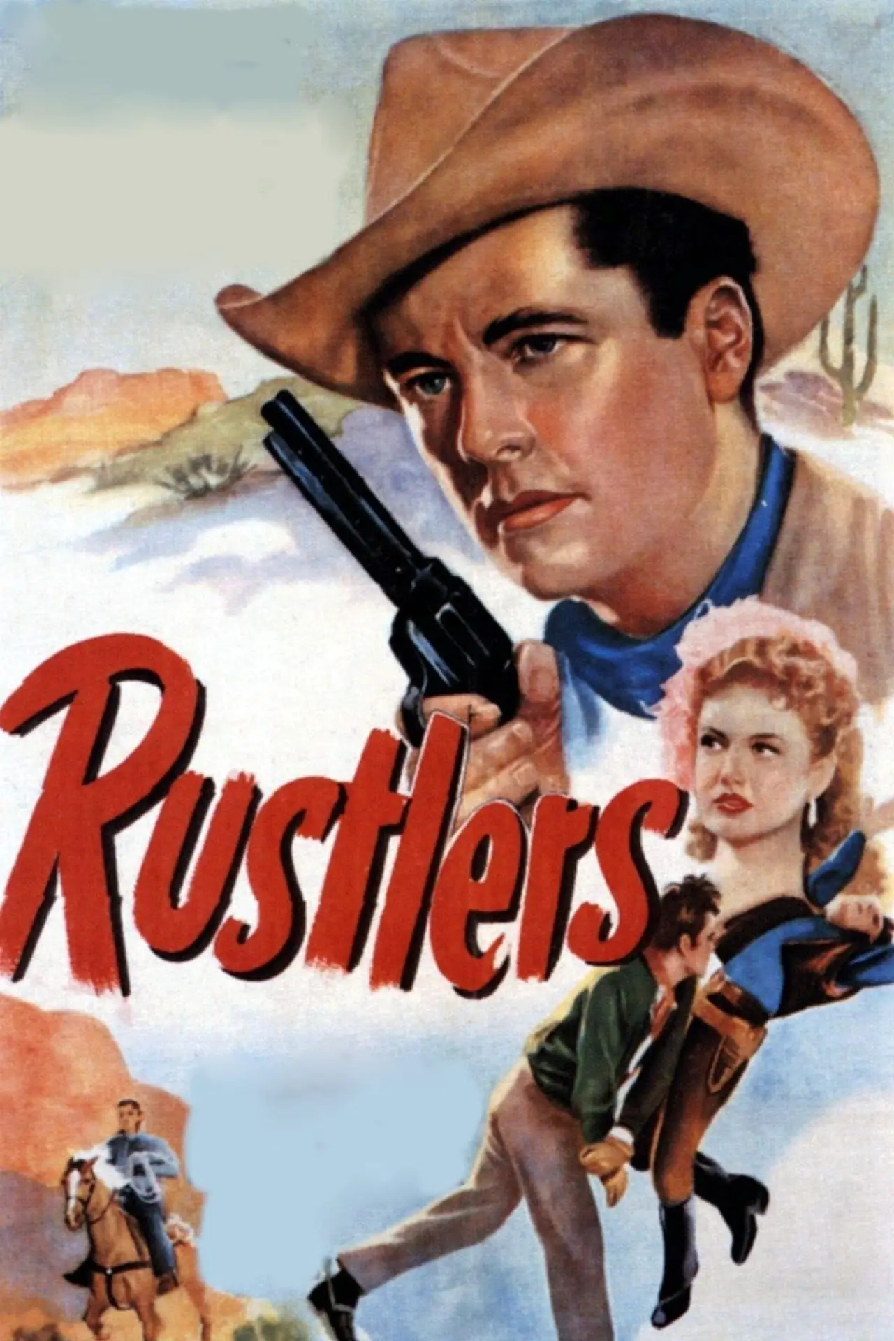 Movie poster "Rustlers"