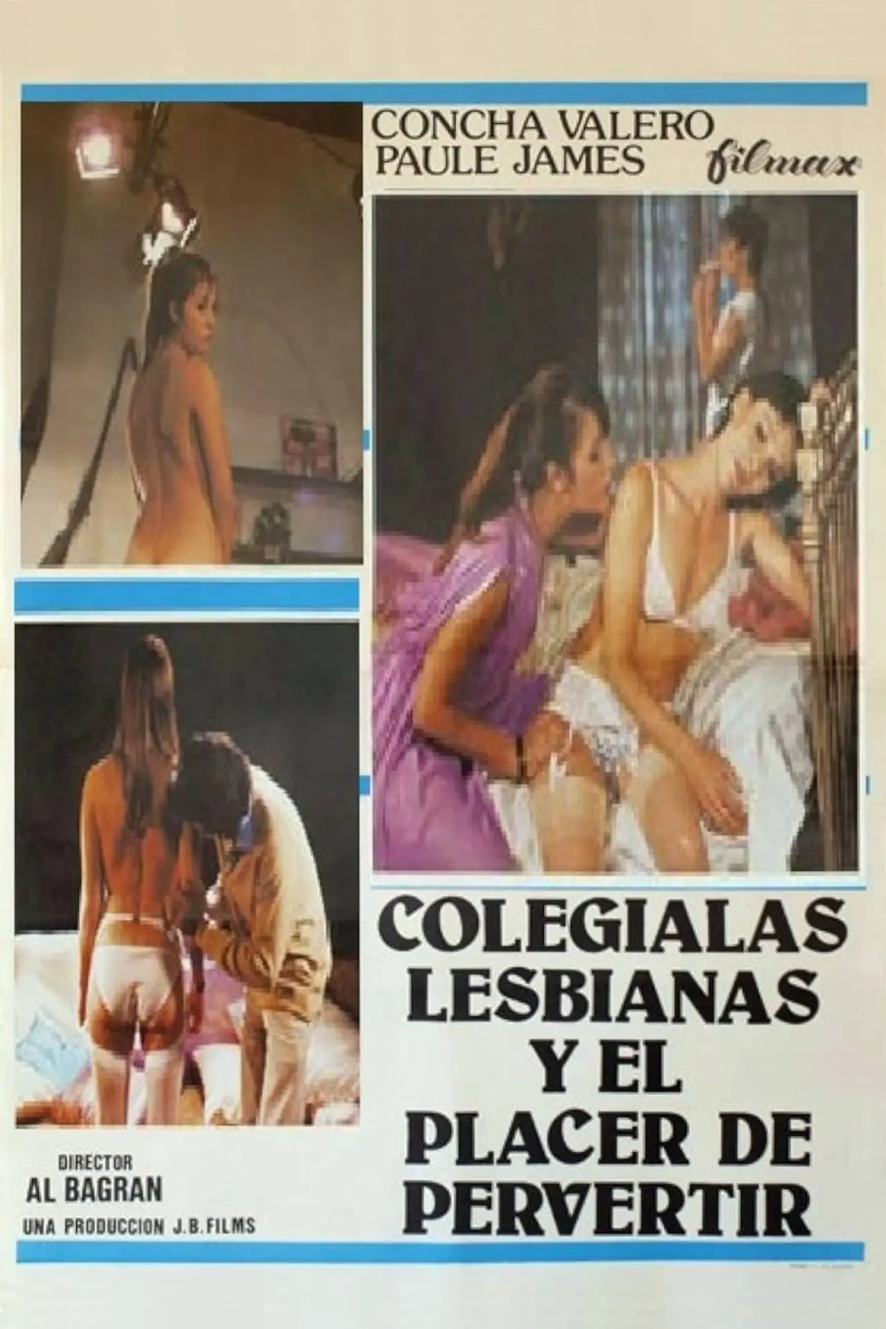 Movie poster "Lesbian Schoolgirls and the Pleasure of Perverting"