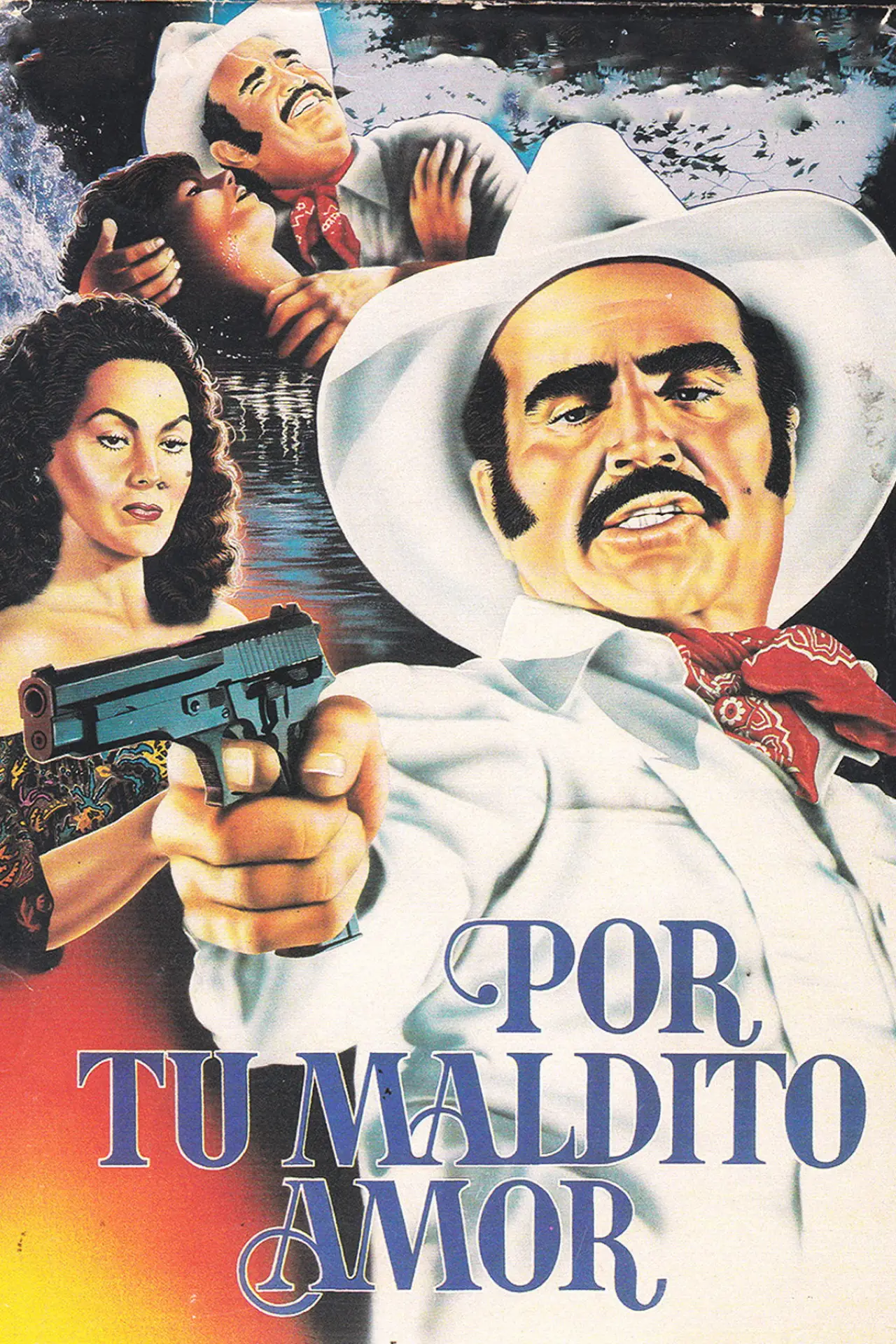 Movie poster "Por Tu Maldito Amor"