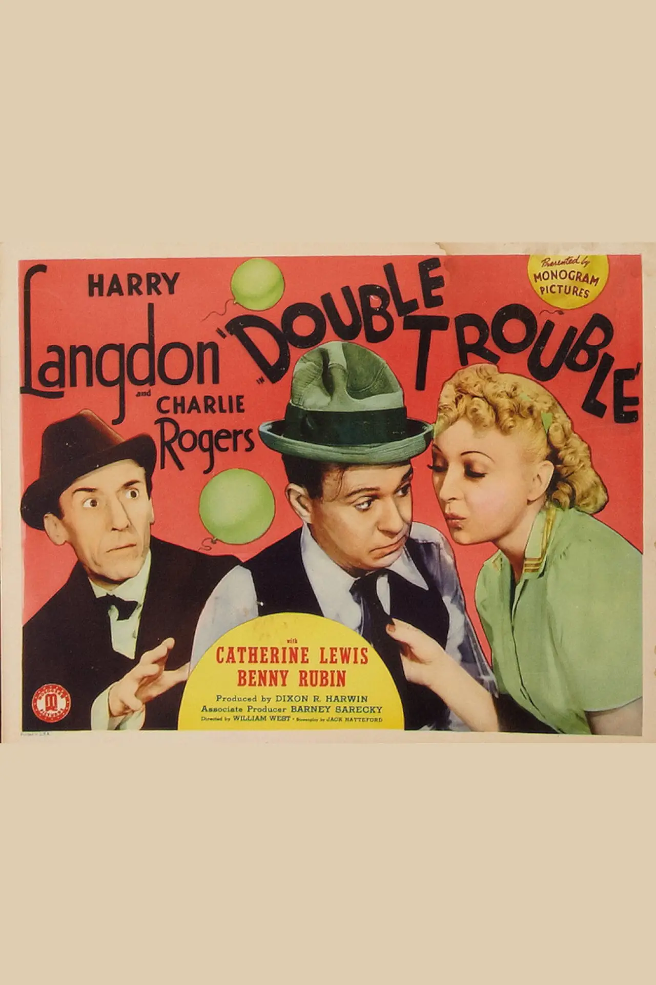 Movie poster "Double Trouble"