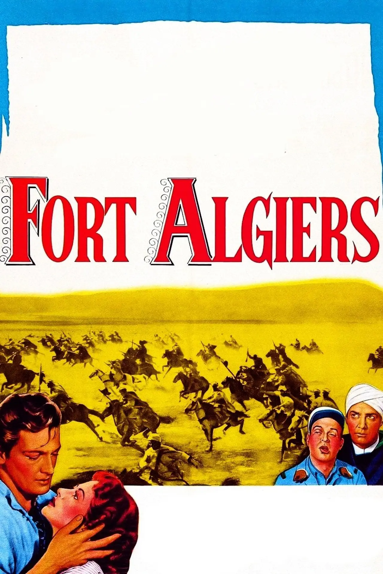 Movie poster "Fort Algiers"