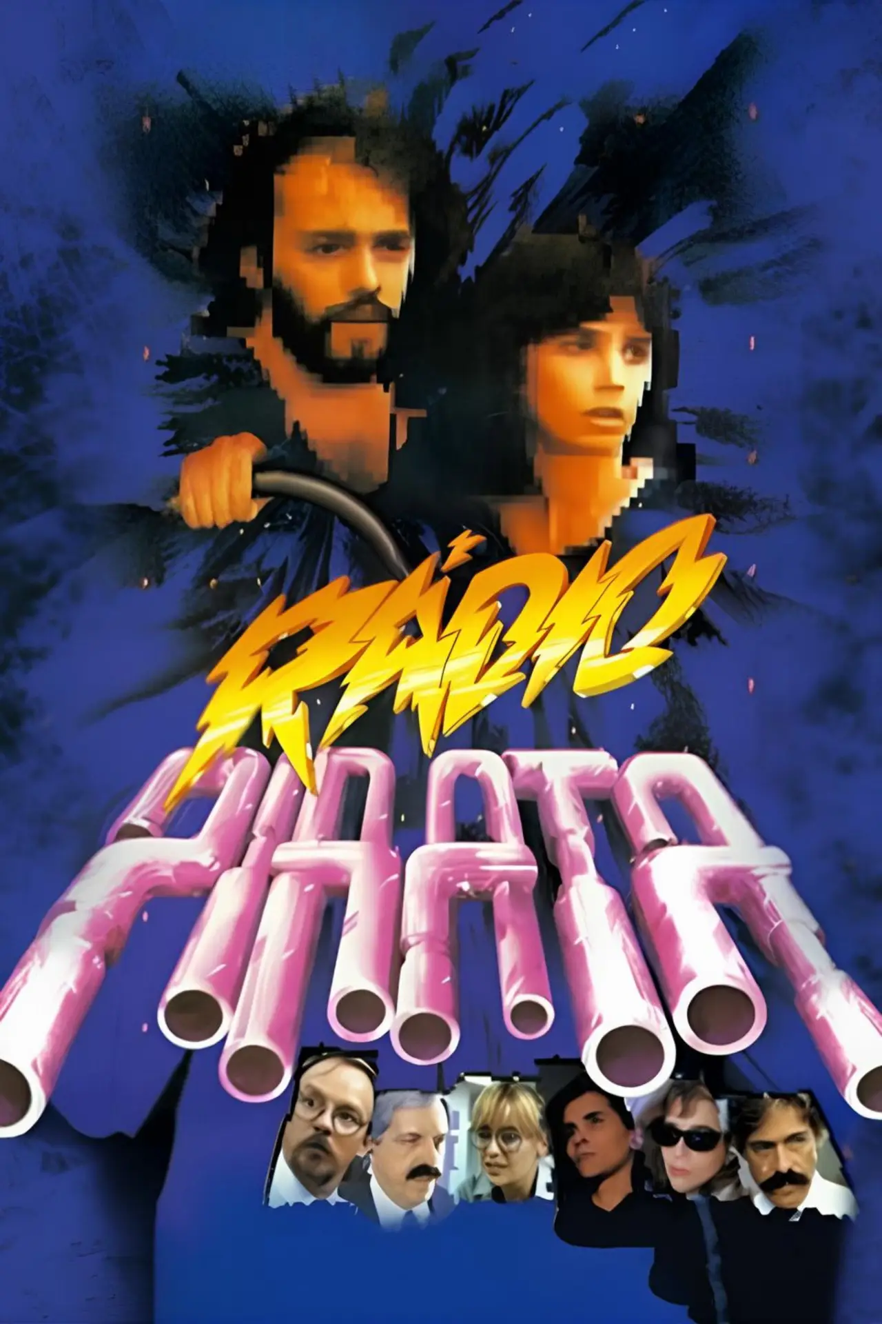Movie poster "Rádio Pirata"