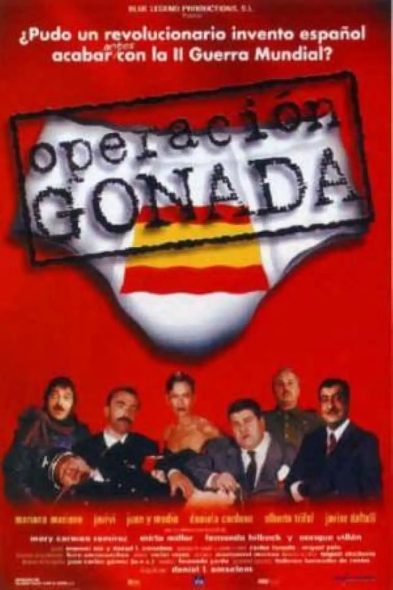 Movie poster "Operación Gónada"