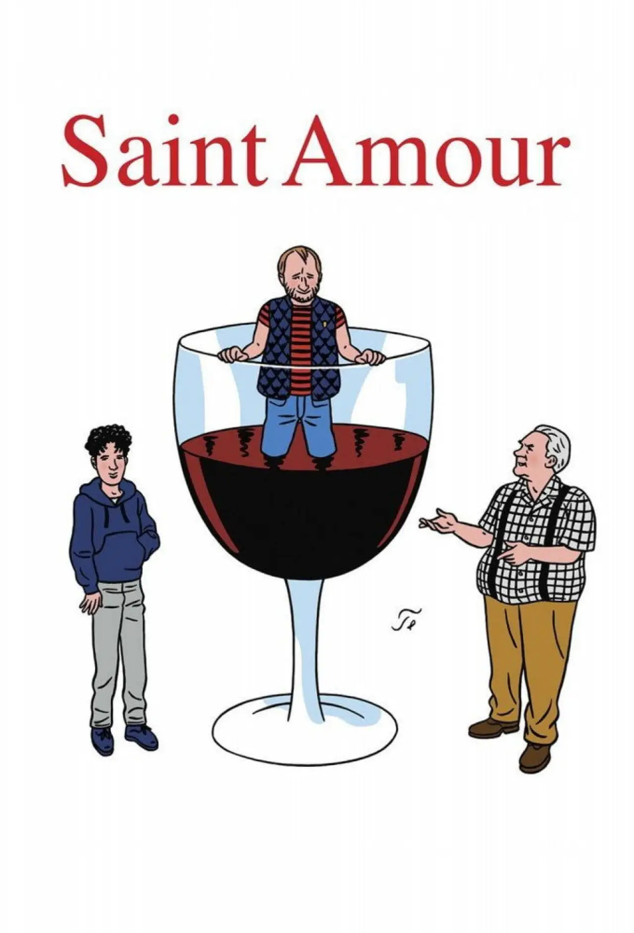 Movie poster "Saint Amour"